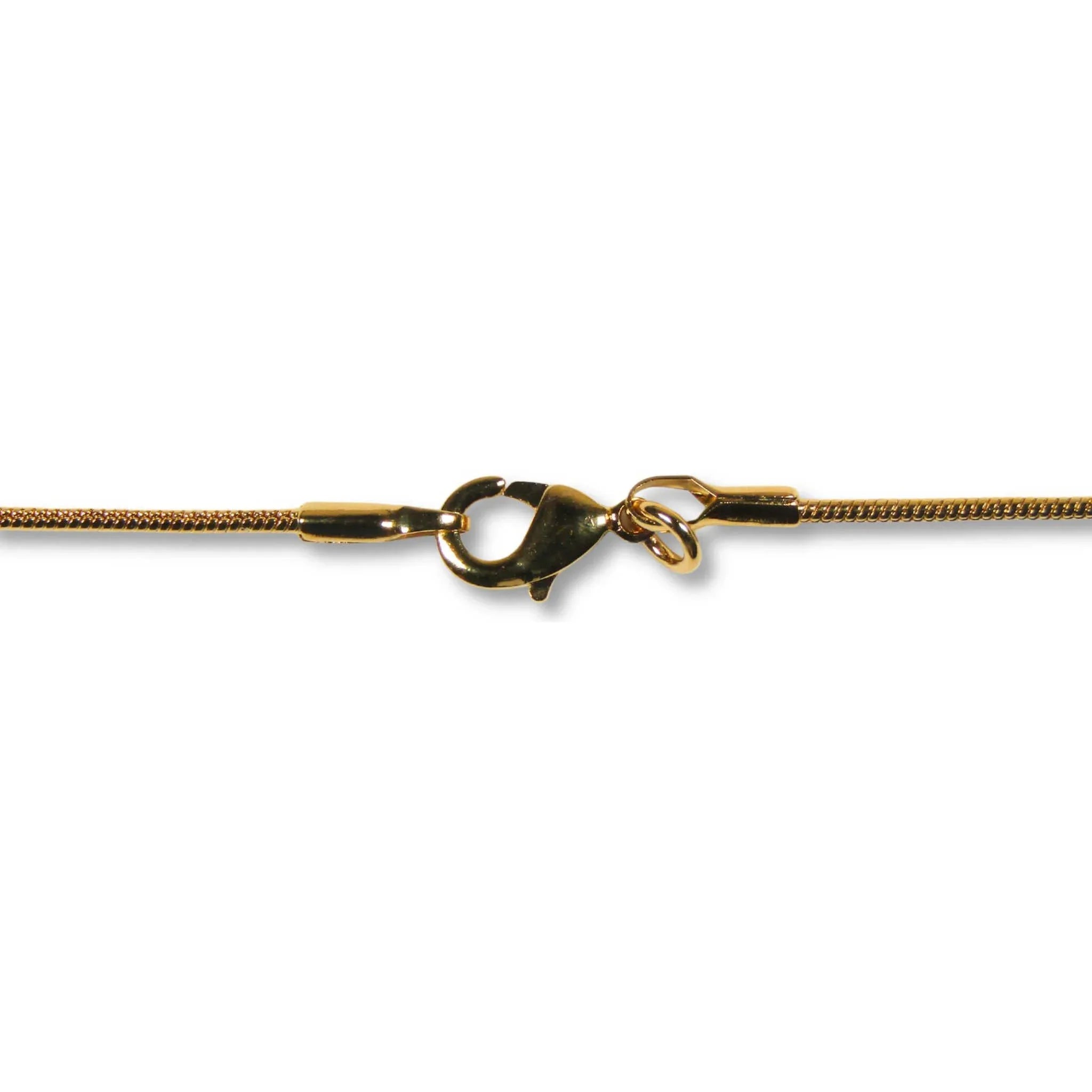 Monarch Butterfly Cut Coin Necklace with Gold-Plated Chain