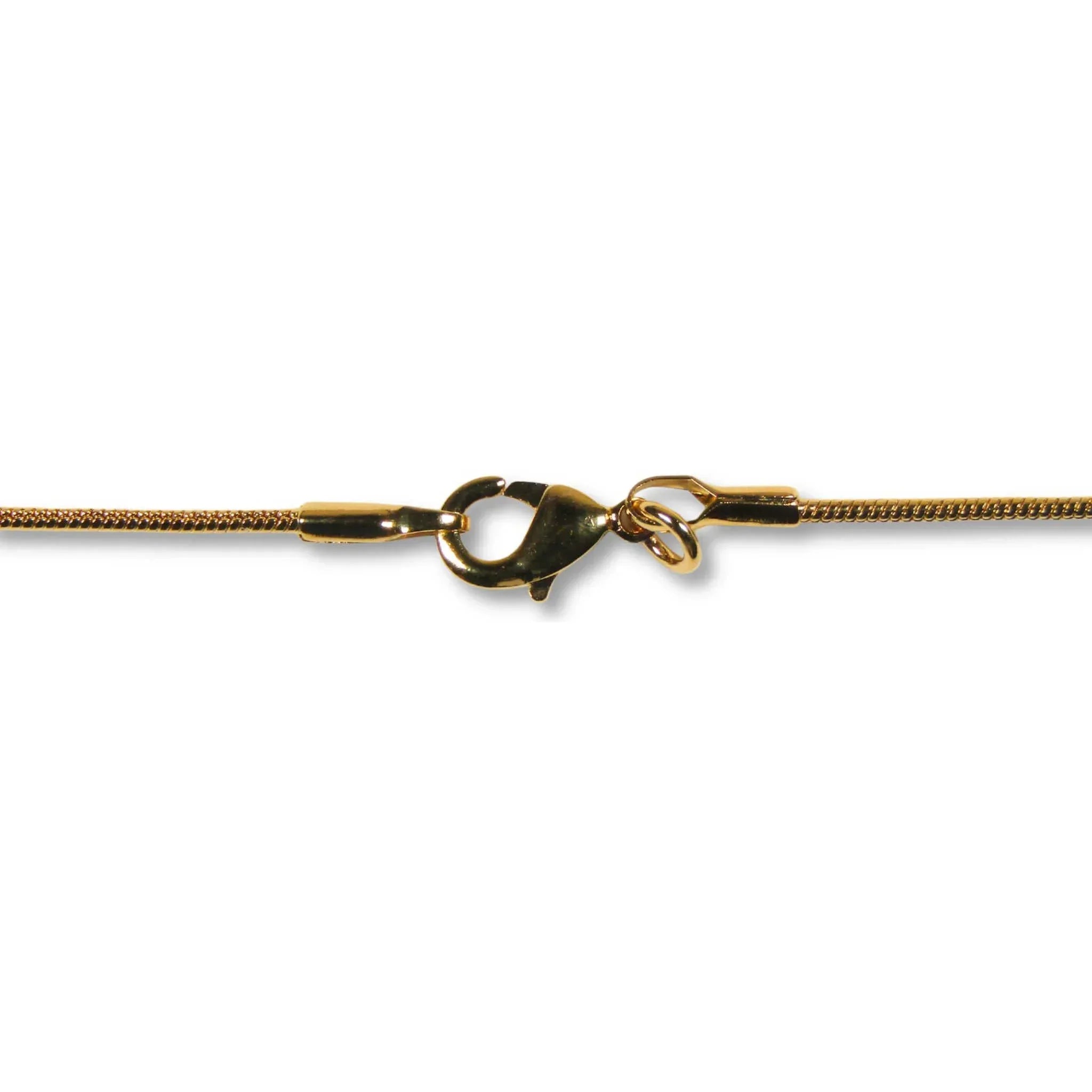 Monarch Butterfly Cut Coin Necklace with Gold-Plated Chain