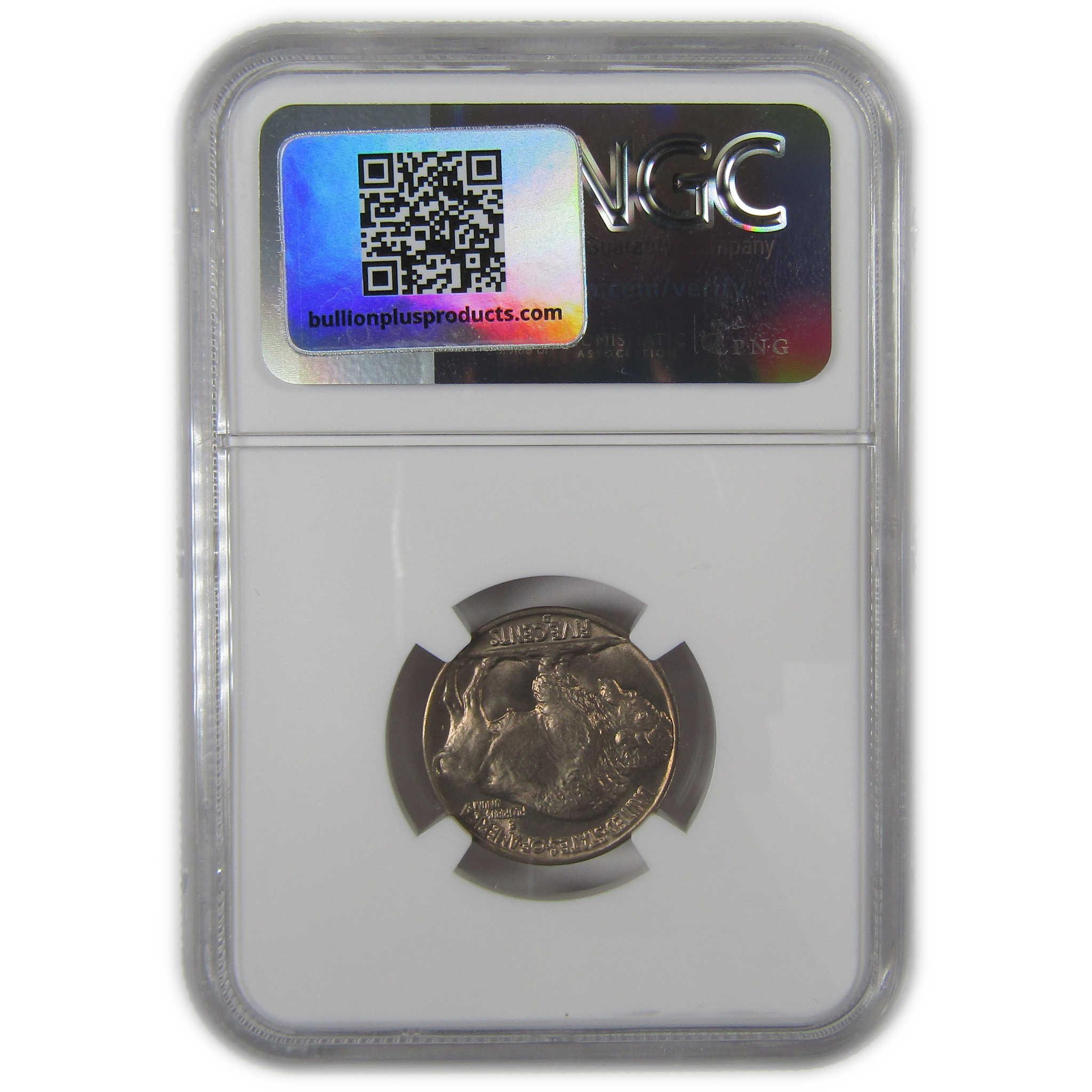 1936 D Indian Head Buffalo Nickel MS 66 NGC Bag Fragment SKU:I22664