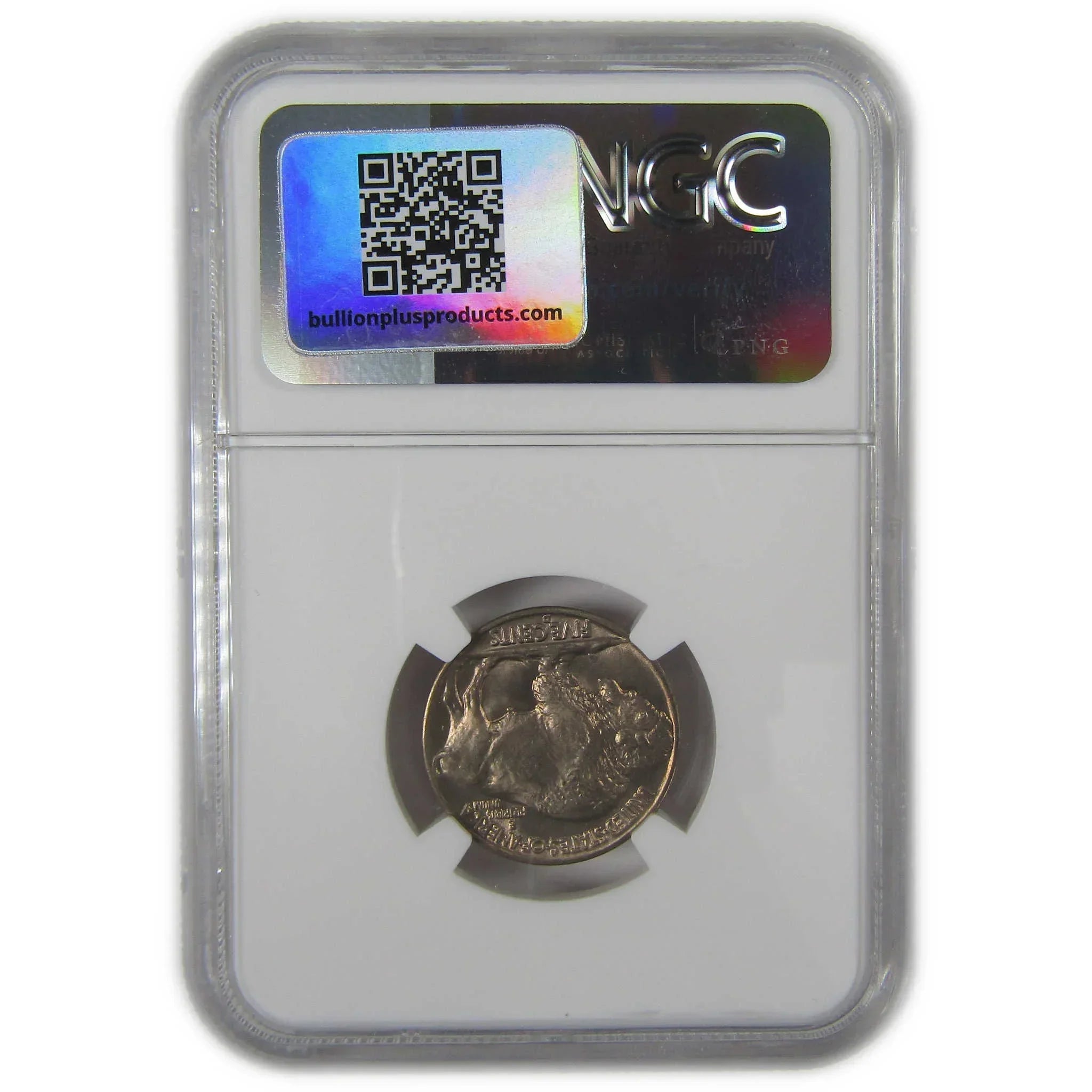1936 D Indian Head Buffalo Nickel MS 66 NGC Bag Fragment SKU:I22664