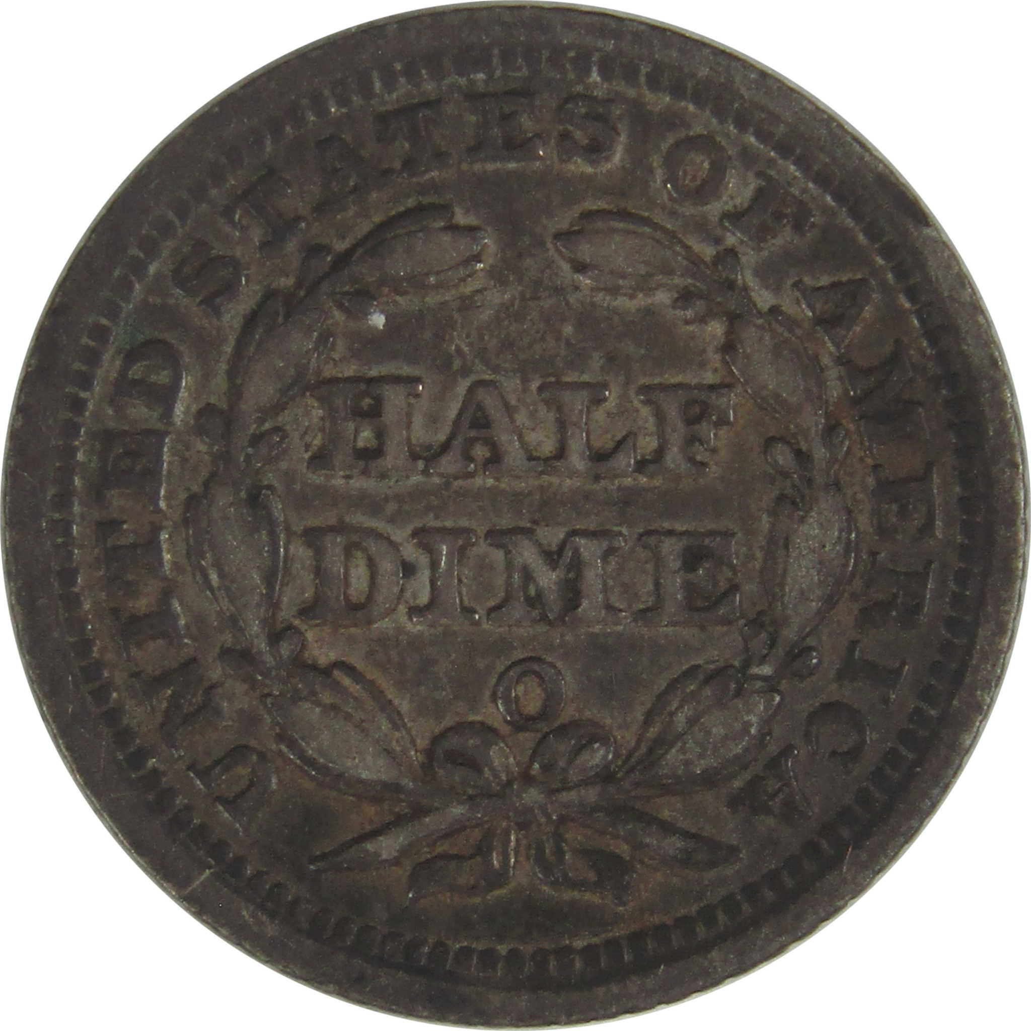 1854 O Seated Liberty Silver Half Dime XF EF Extremely Fine SKU:I24819