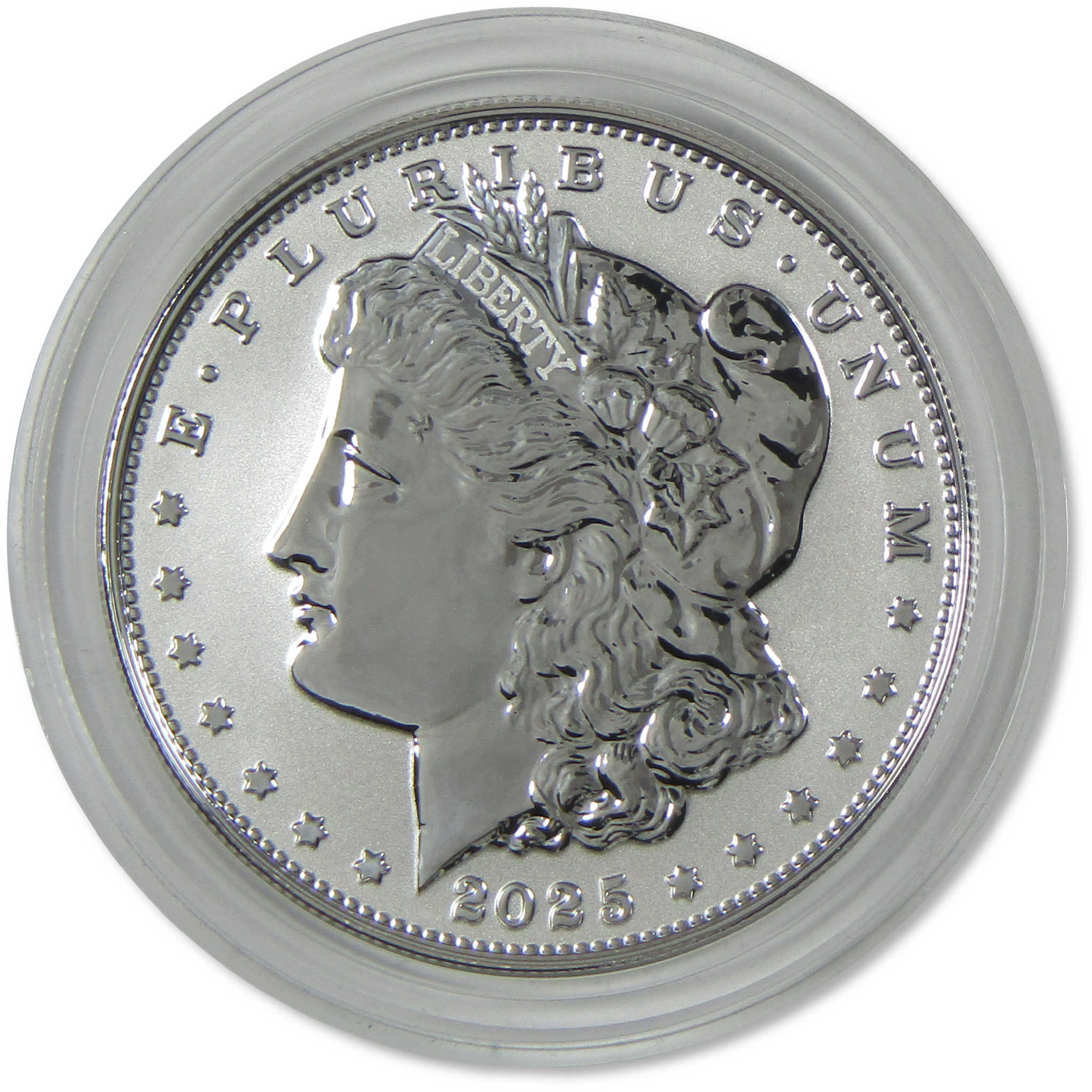2025 Morgan and Peace Dollar Reverse Proof Two-Coin Set OGP COA
