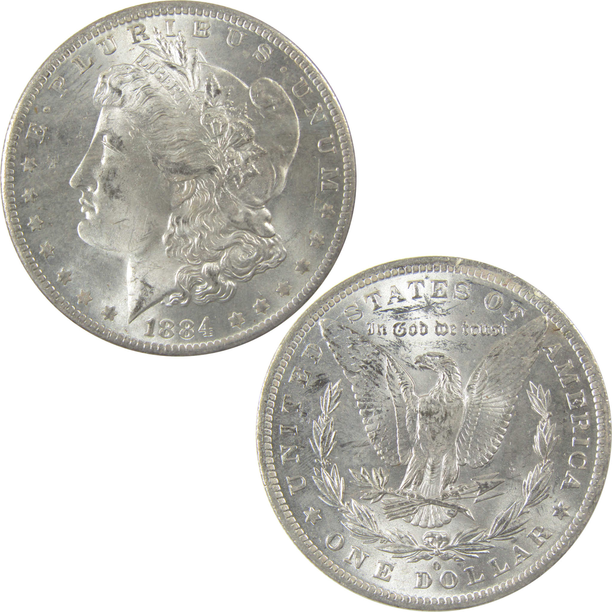 1884 O Morgan Silver Dollar Uncirculated Mint State $1 Coin SKU:I22678 - Morgan coin - Morgan silver dollar - Morgan silver dollar for sale - Profile Coins & Collectibles