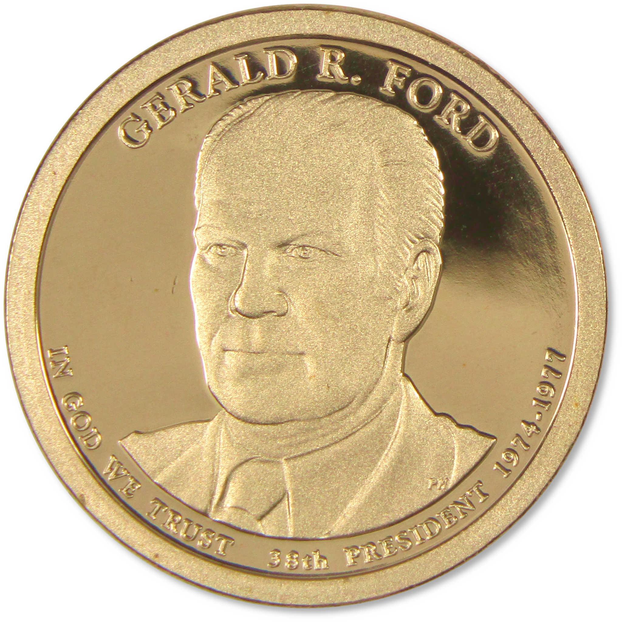 2016 S Gerald R. Ford Presidential Dollar Choice Proof $1 Coin