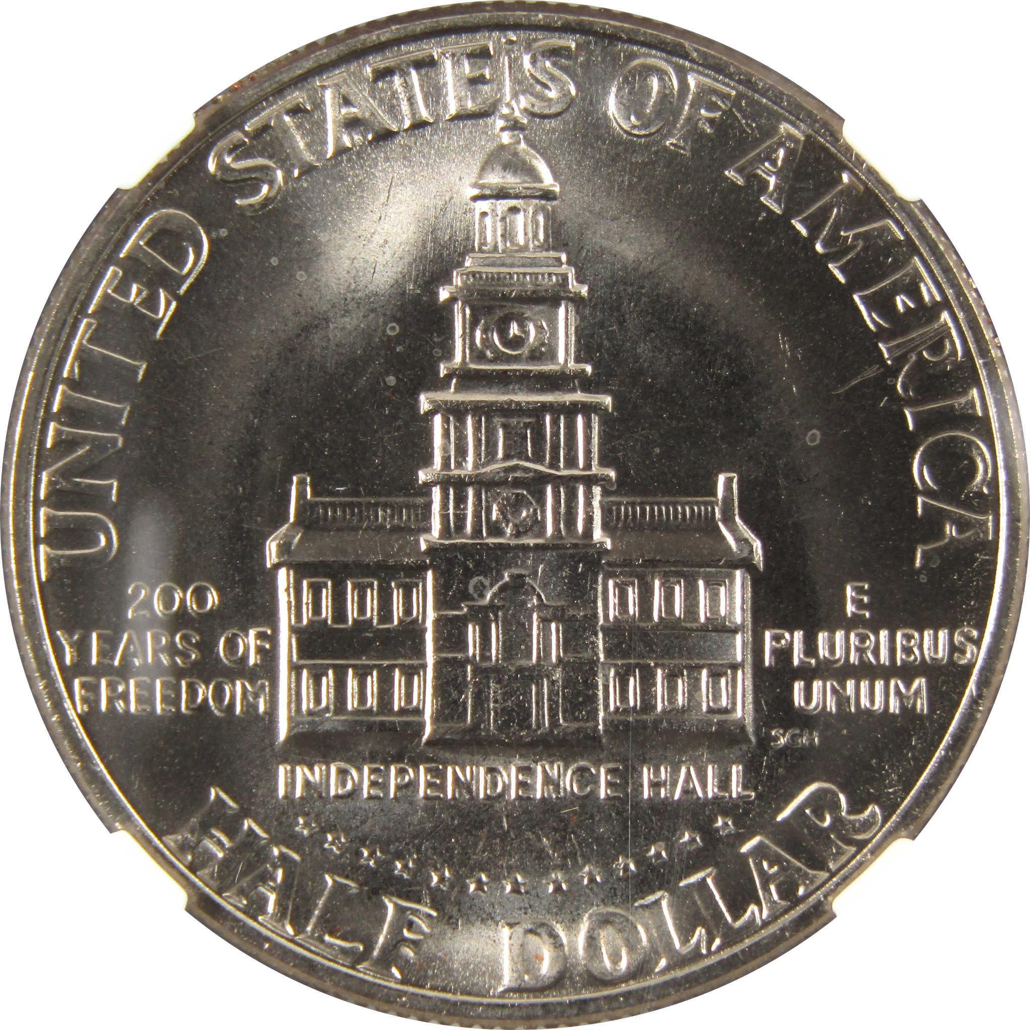 1976 D Kennedy Bicentennial 50c MS 67 NGC Clad Unc SKU:I9812