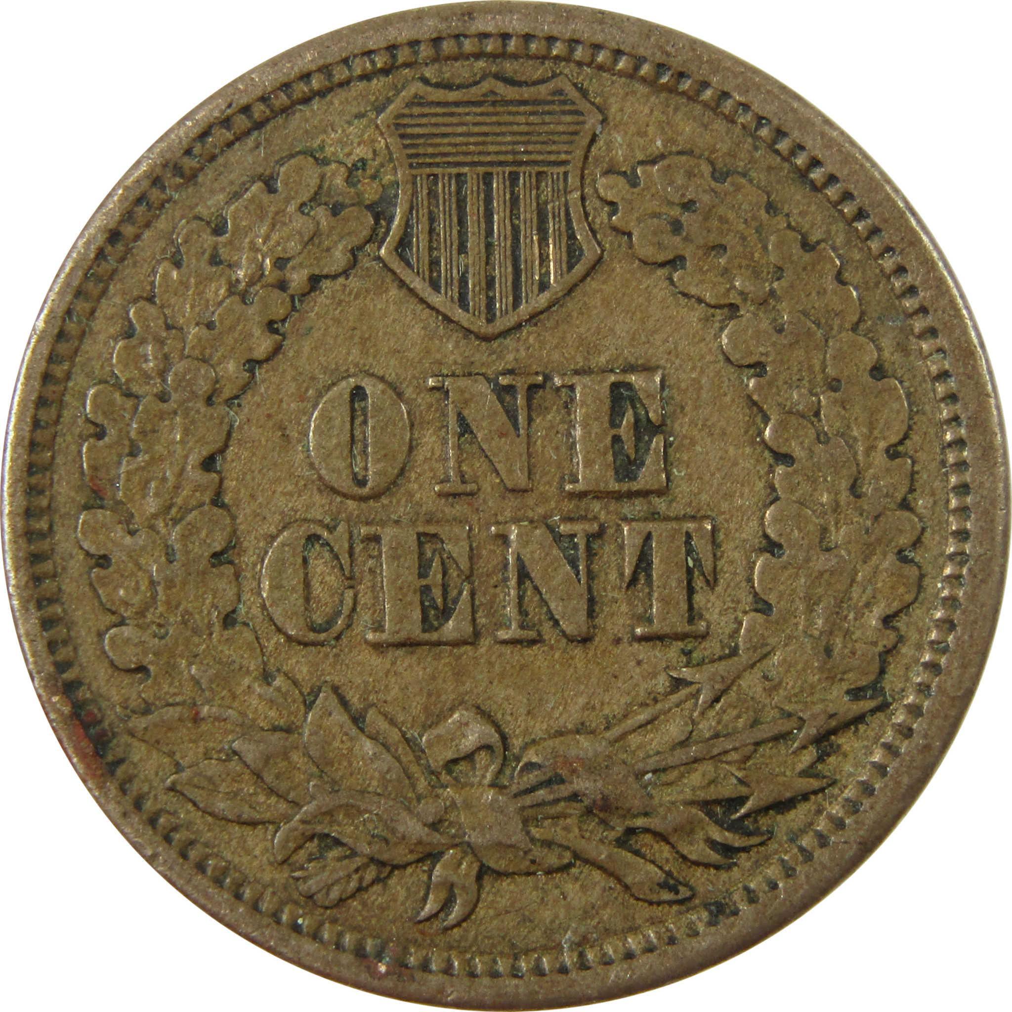 1863 Indian Head Cent XF EF Extremely Fine Penny 1c Coin SKU:CP1227