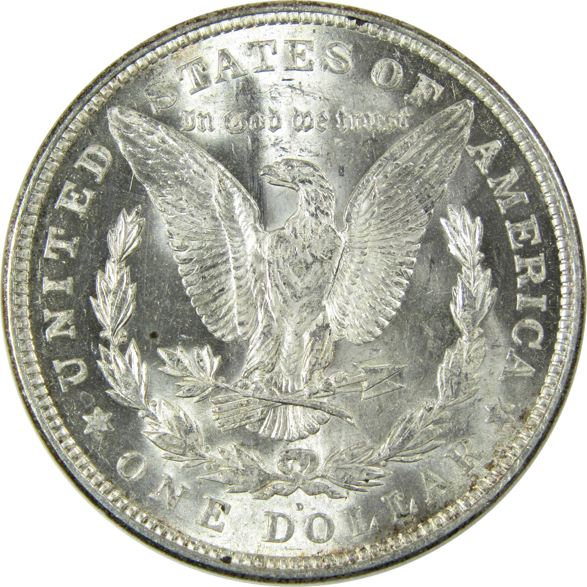 1921 D Morgan Silver Dollar Uncirculated Mint State $1 Coin SKU:CP735 - Morgan coin - Morgan silver dollar - Morgan silver dollar for sale - Profile Coins & Collectibles