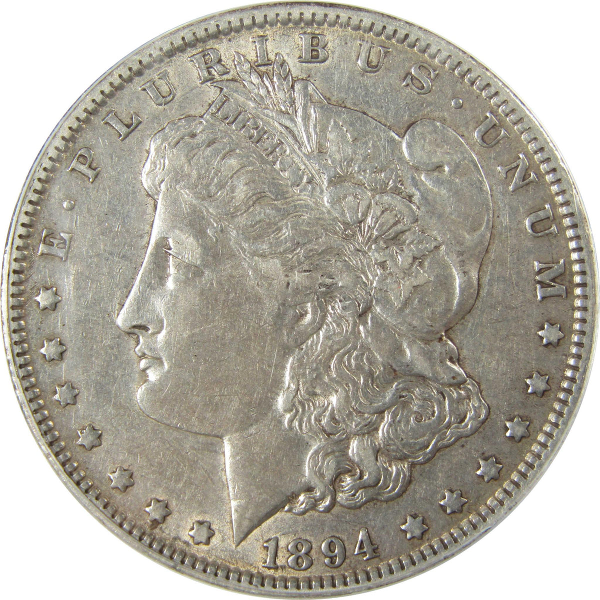 1894 O Morgan Silver Dollar EF 45 ANACS $1 Coin Collectible SKU:I27992 - Morgan coin - Morgan silver dollar - Morgan silver dollar for sale - Profile Coins & Collectibles