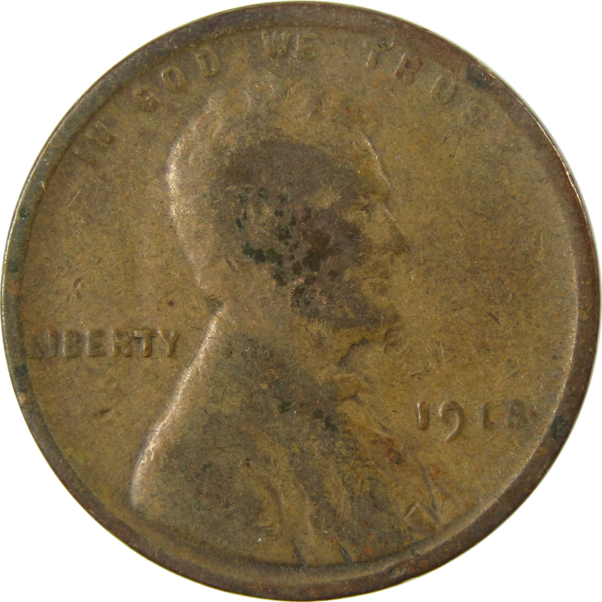 1918 Lincoln Wheat Cent G Good Penny 1c Coin SKU:I26827