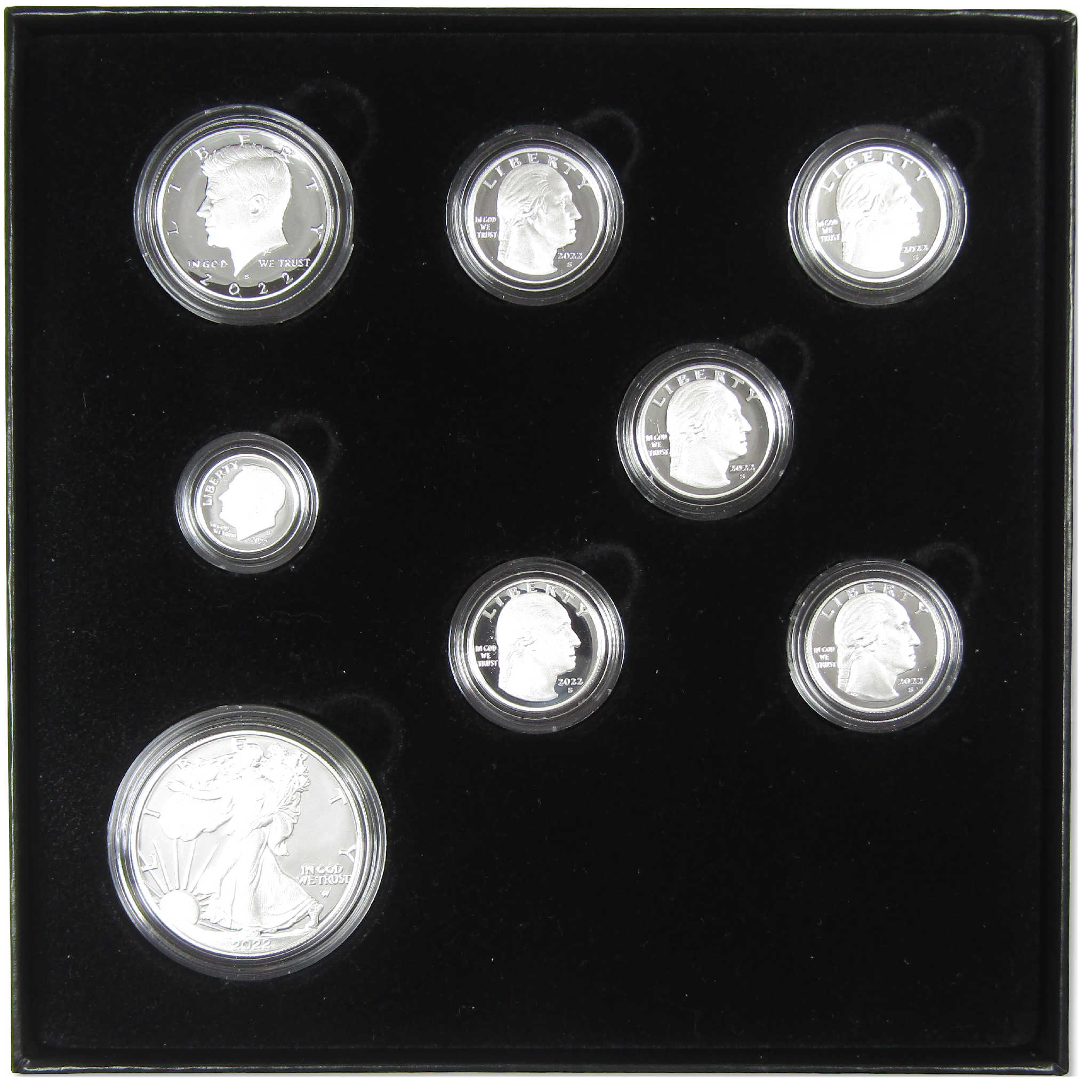 2022 U.S. Mint Limited Edition Silver Proof Set Collectible OGP COA