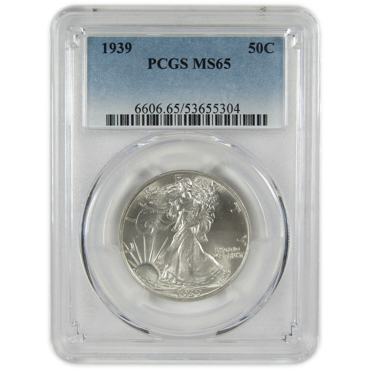 1939 Liberty Walking Silver Half Dollar MS 65 PCGS 50c Coin SKU:I28811