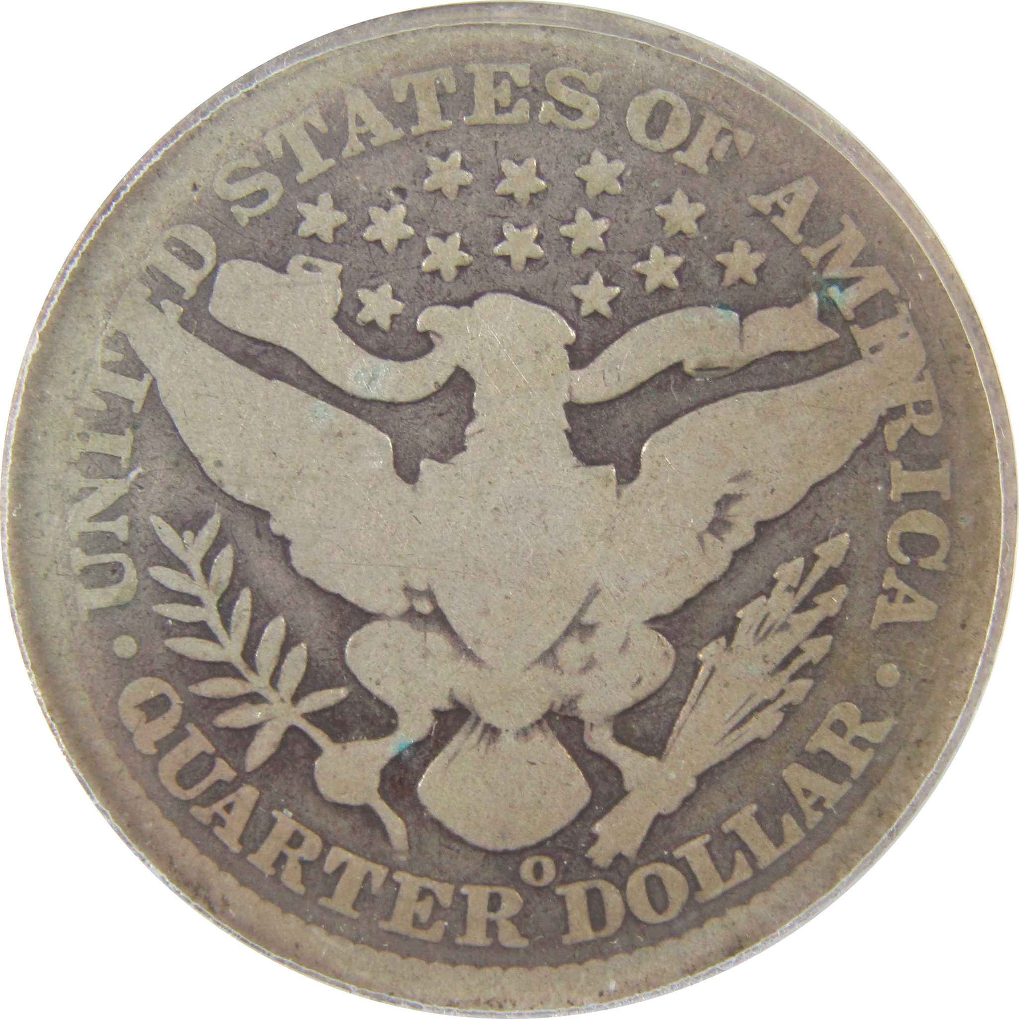 1896 O Barber Quarter G 4 ANACS Silver 25c Coin SKU:I18354