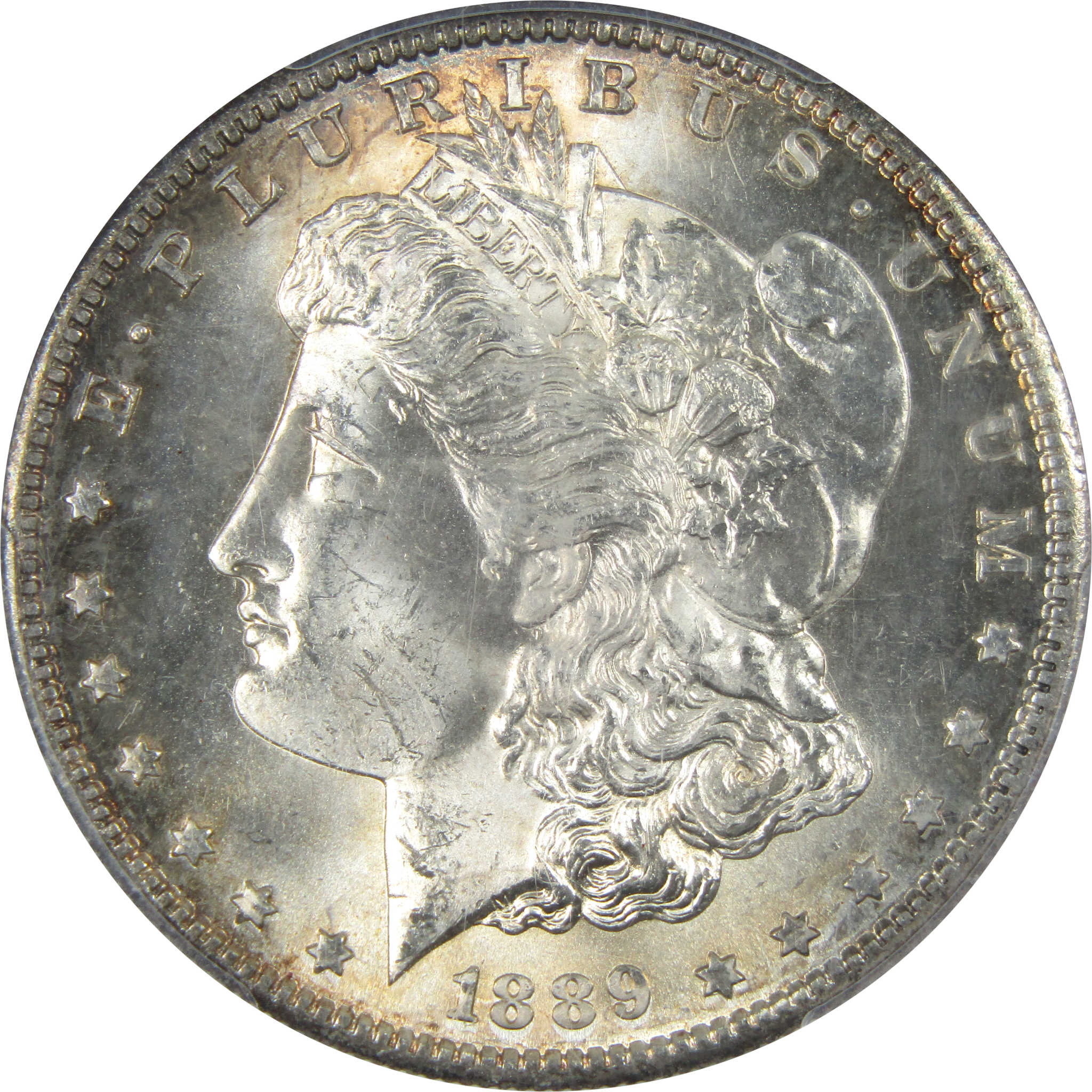1889 S Morgan Dollar MS 65 PCGS Silver $1 Uncirculated Coin SKU:I15074 - Morgan coin - Morgan silver dollar - Morgan silver dollar for sale - Profile Coins & Collectibles