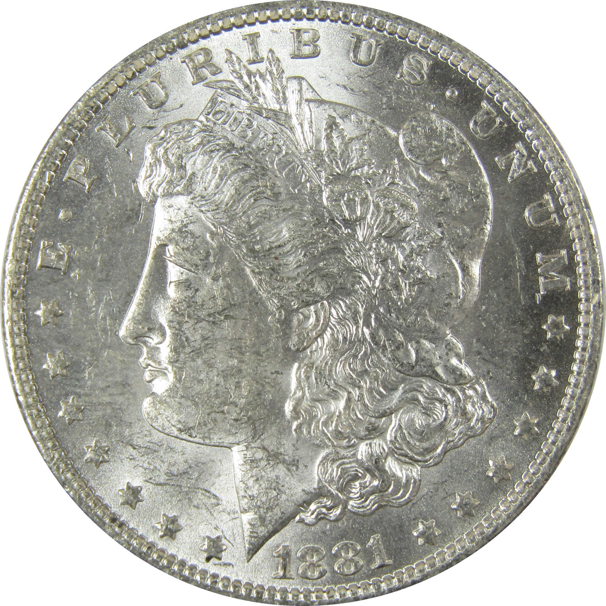 1881 O Morgan Silver Dollar Uncirculated Mint State $1 Coin SKU:I27719 - Morgan coin - Morgan silver dollar - Morgan silver dollar for sale - Profile Coins & Collectibles