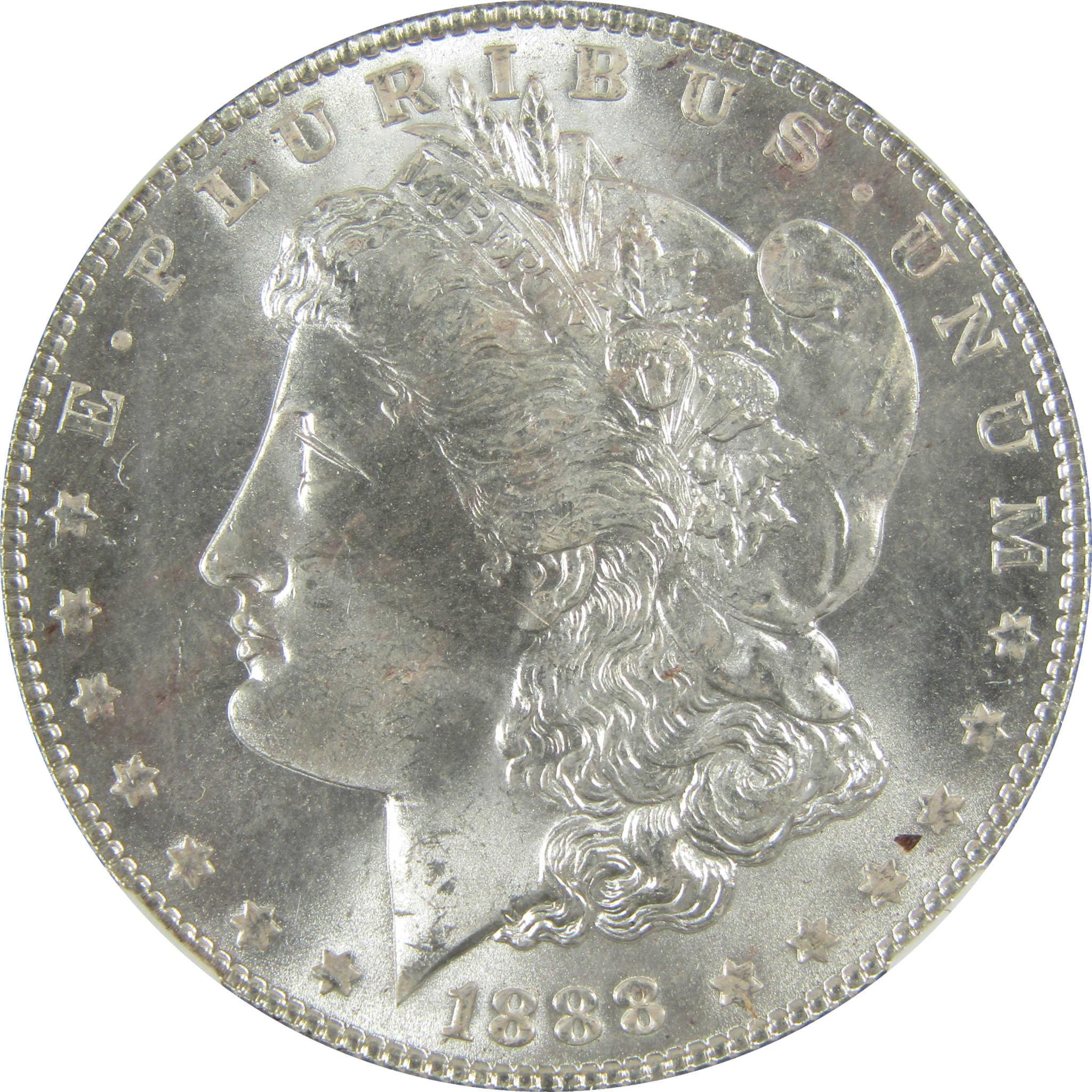 1888 Morgan Silver Dollar MS 65 NGC Uncirculated $1 Coin SKU:I27916 - Morgan coin - Morgan silver dollar - Morgan silver dollar for sale - Profile Coins & Collectibles