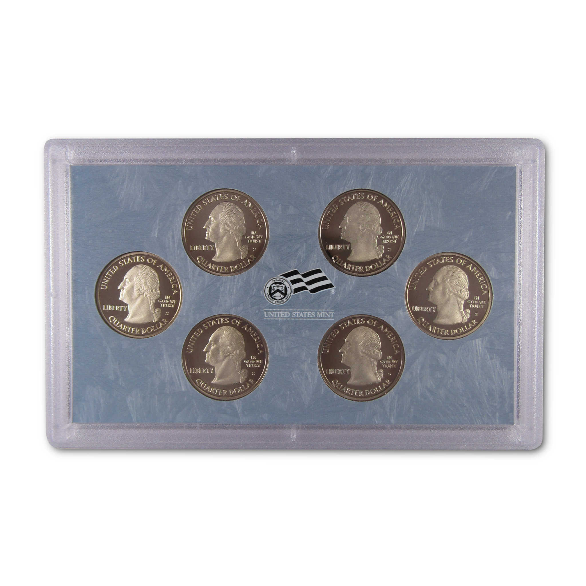 2009 D.C. & U.S Territories Quarter Clad Proof Set U.S. Mint OGP COA