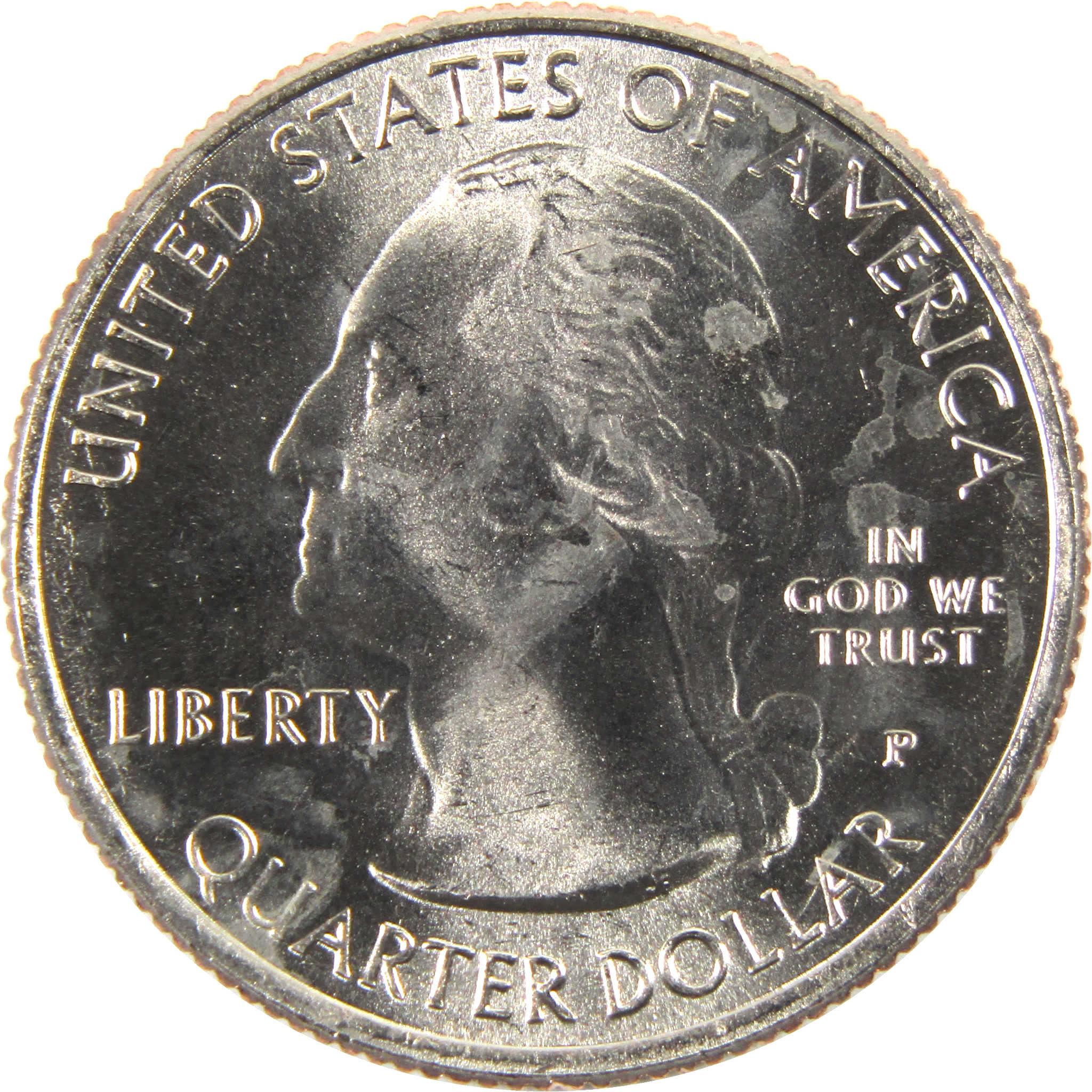 2021 P Tuskegee Airmen NHS National Park Quarter BU Uncirculated Clad
