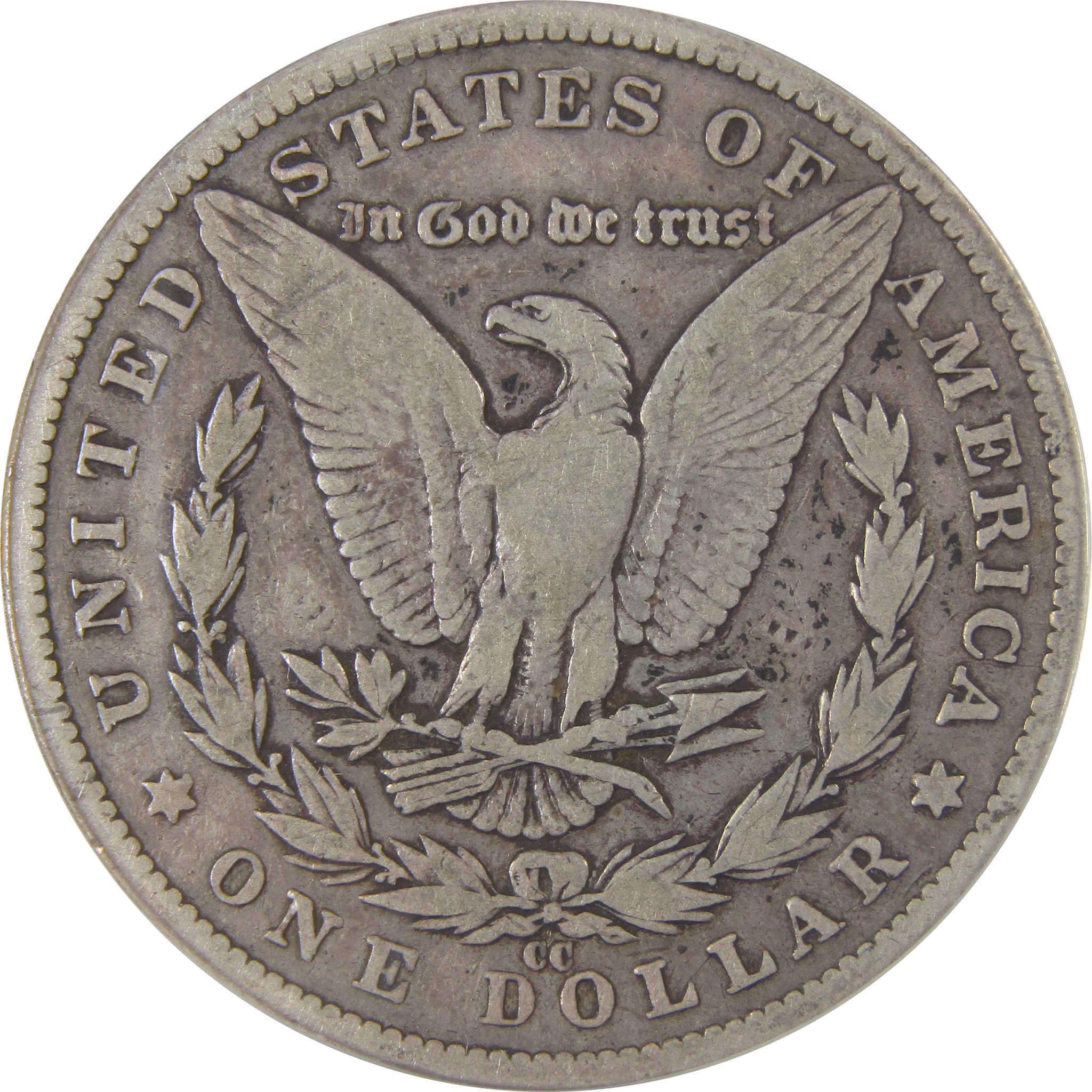 1890 CC Morgan Dollar F 12 ANACS Silver $1 Coin Collectible SKU:I23656 - Morgan coin - Morgan silver dollar - Morgan silver dollar for sale - Profile Coins & Collectibles