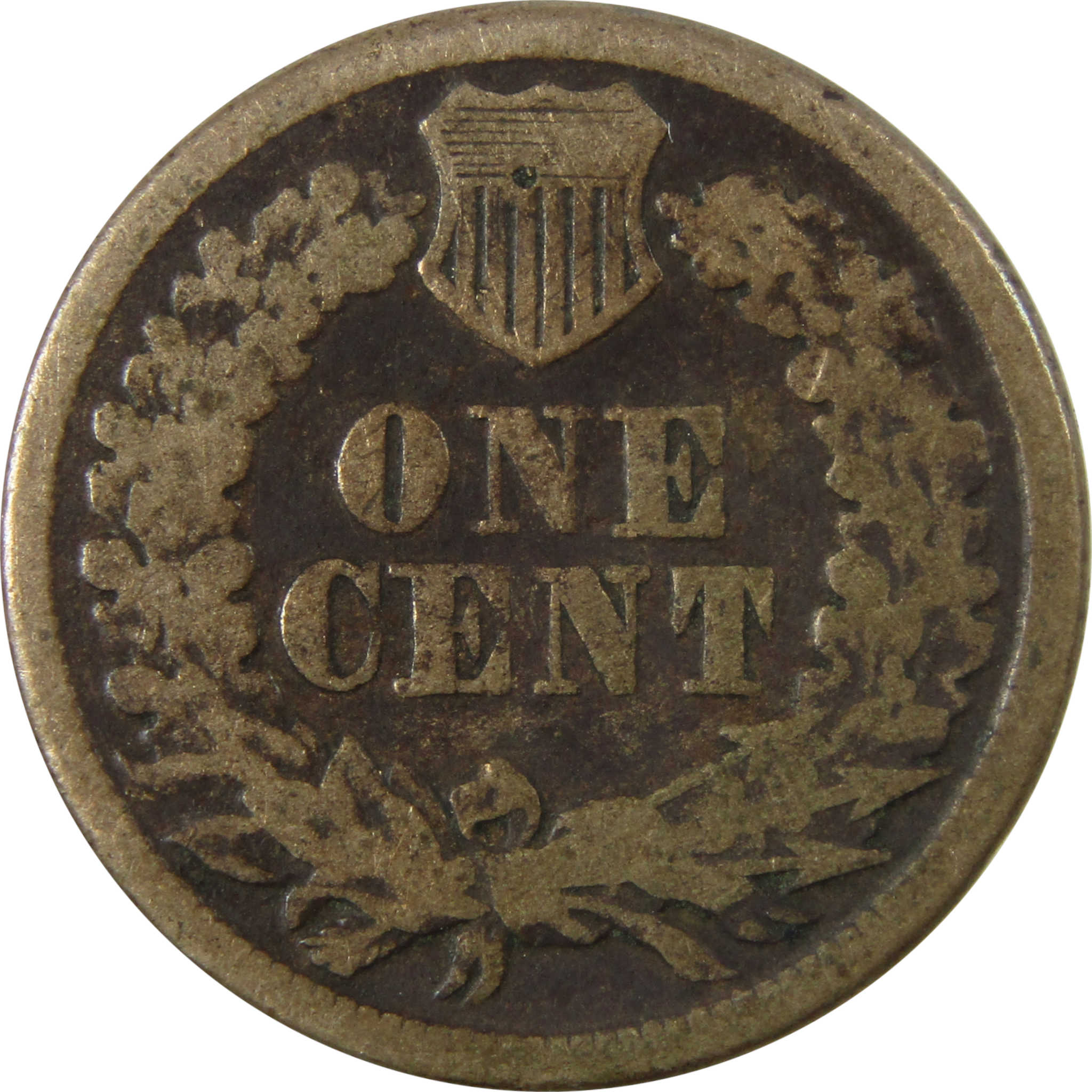 1861 Indian Head Cent G Good Details Penny 1c Coin SKU:CP1210