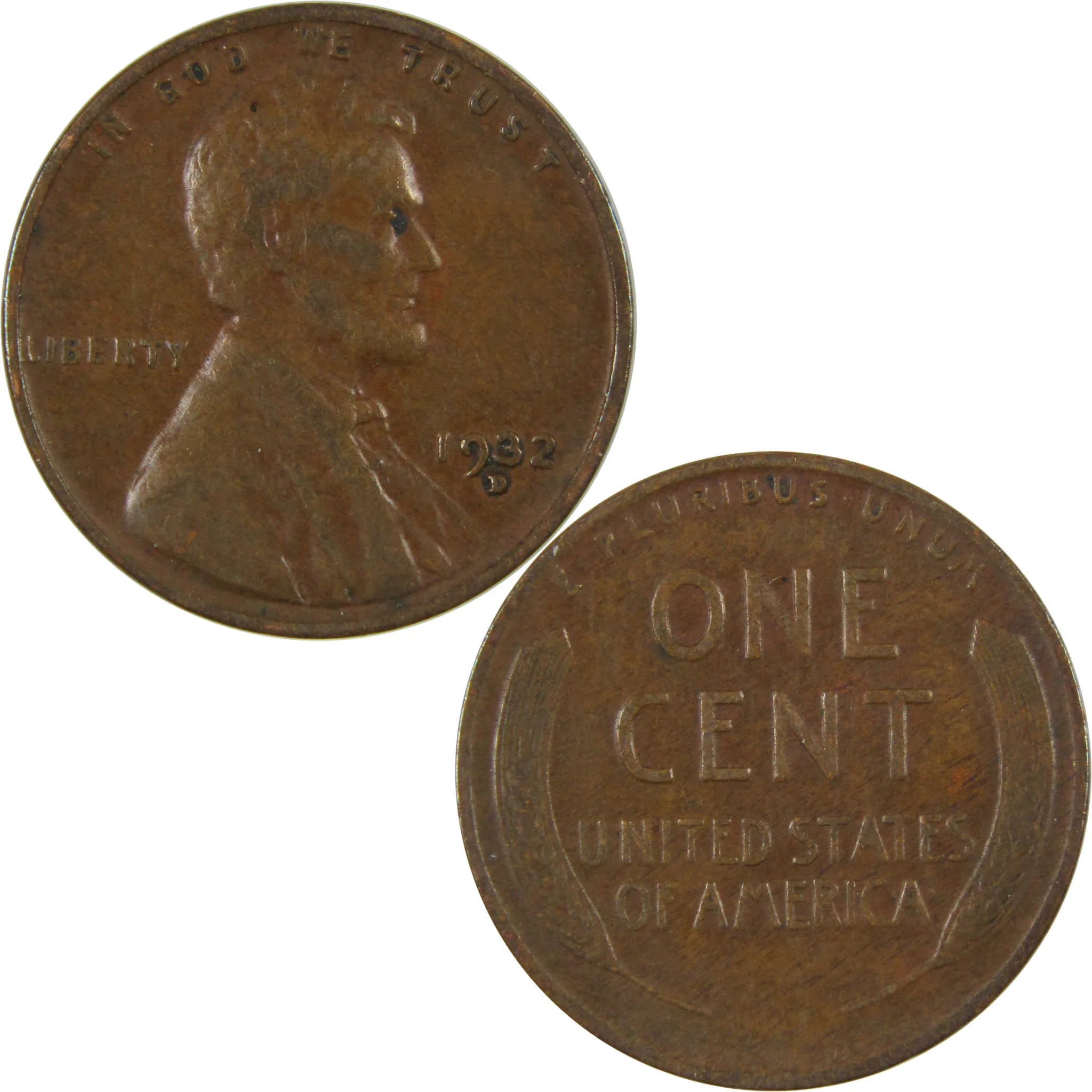 1932 D Lincoln Wheat Cent VF Very Fine Penny 1c Coin SKU:I27118