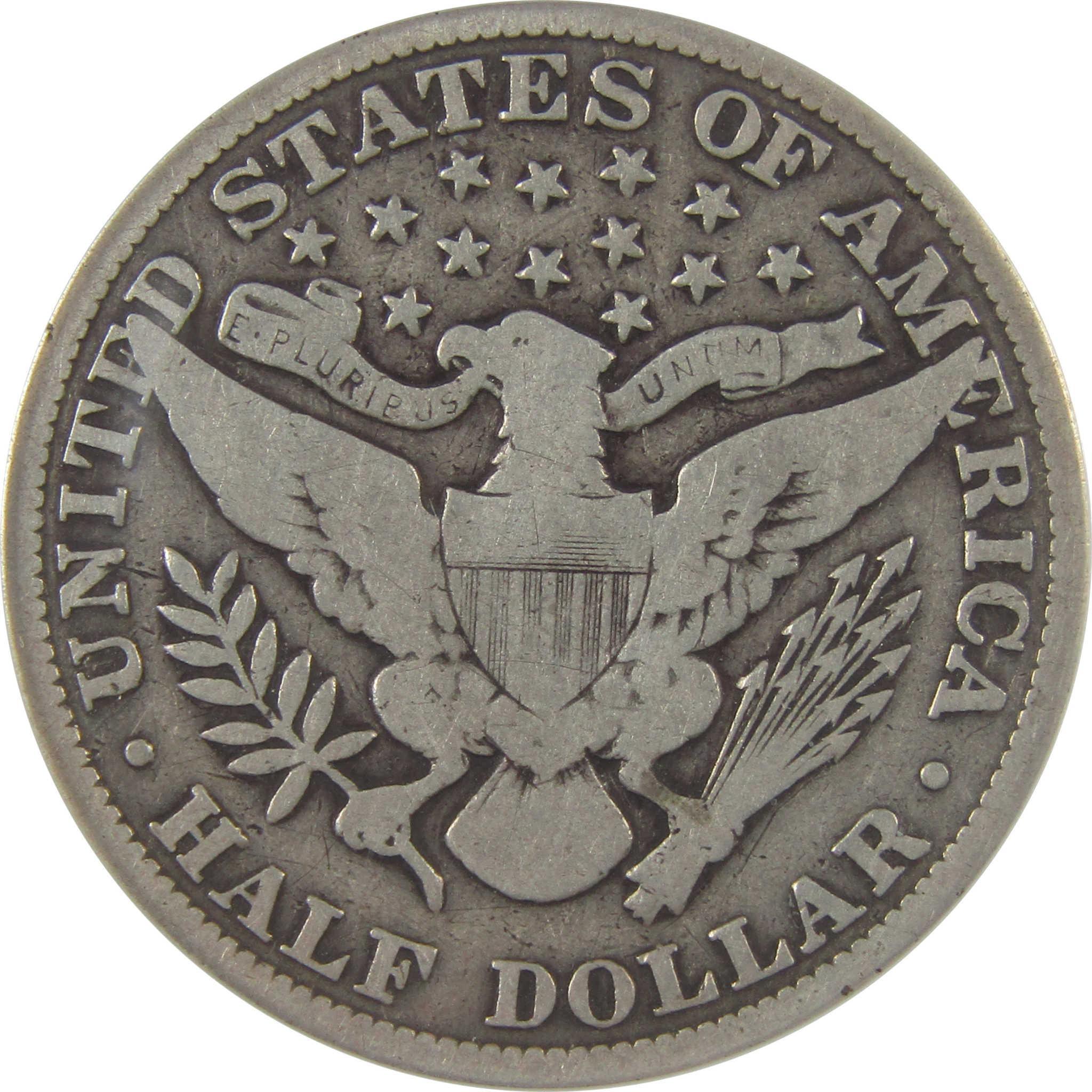 1913 Barber Half Dollar VG 8 ANACS Silver 50c Coin SKU:I23550