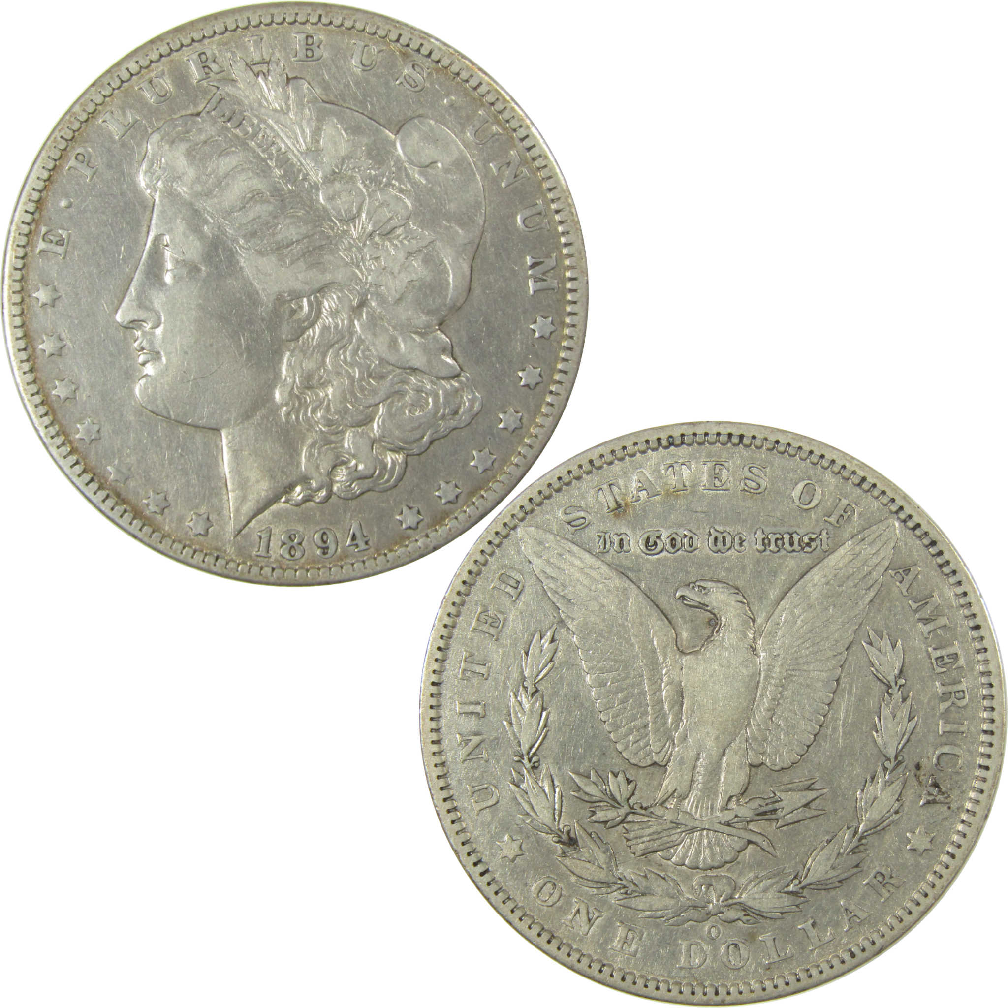1894 O Morgan Silver Dollar XF EF Extremely Fine Details SKU:I28087 - Morgan coin - Morgan silver dollar - Morgan silver dollar for sale - Profile Coins & Collectibles