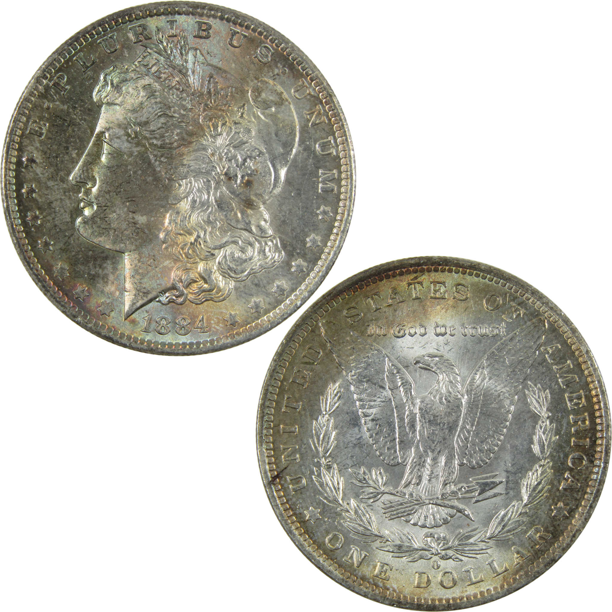 1884 O Morgan Dollar BU Choice Uncirculated Silver $1 Coin SKU:I14372 - Morgan coin - Morgan silver dollar - Morgan silver dollar for sale - Profile Coins & Collectibles