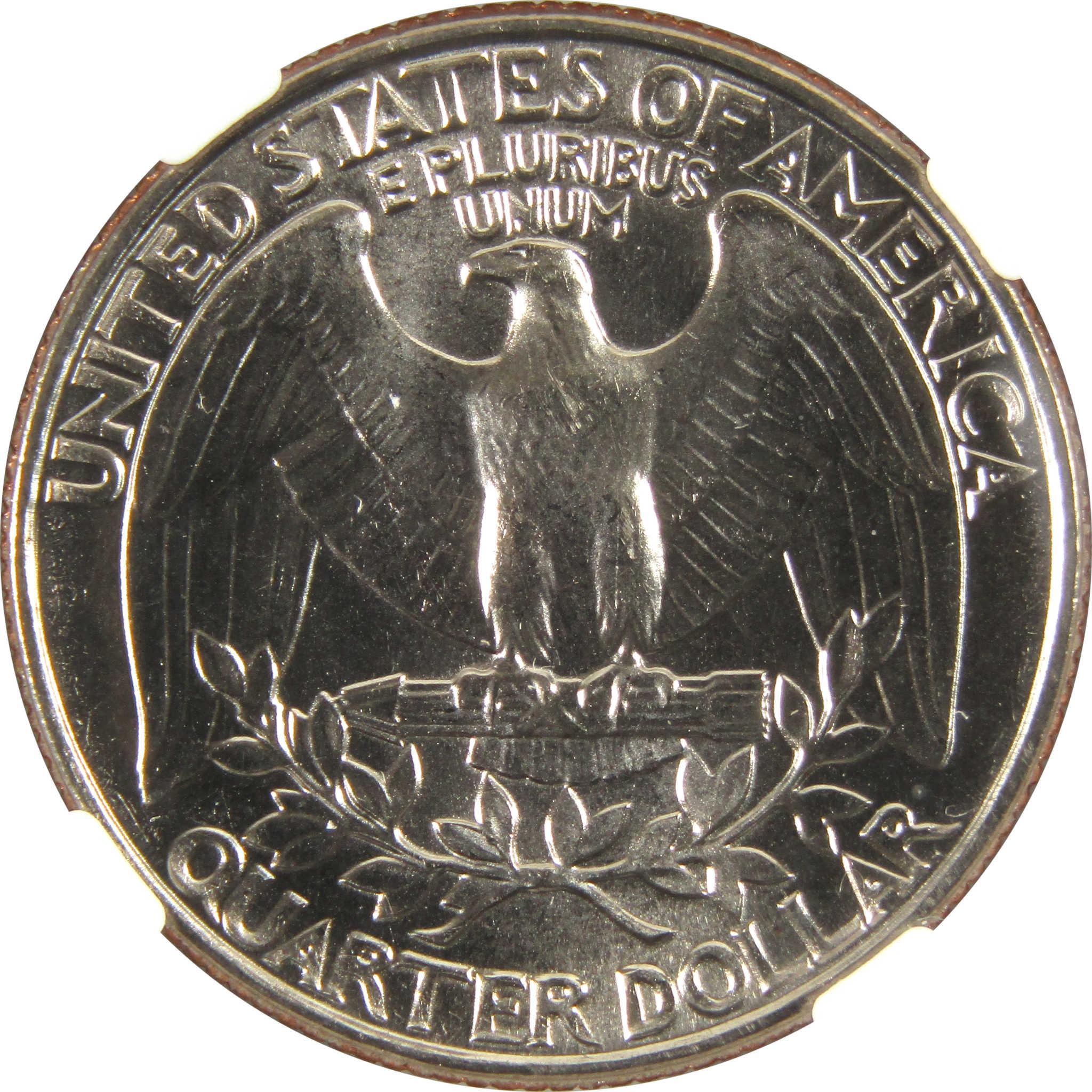 1981 D Washington Quarter MS 66 NGC Clad 25c Uncirculated SKU:I9504