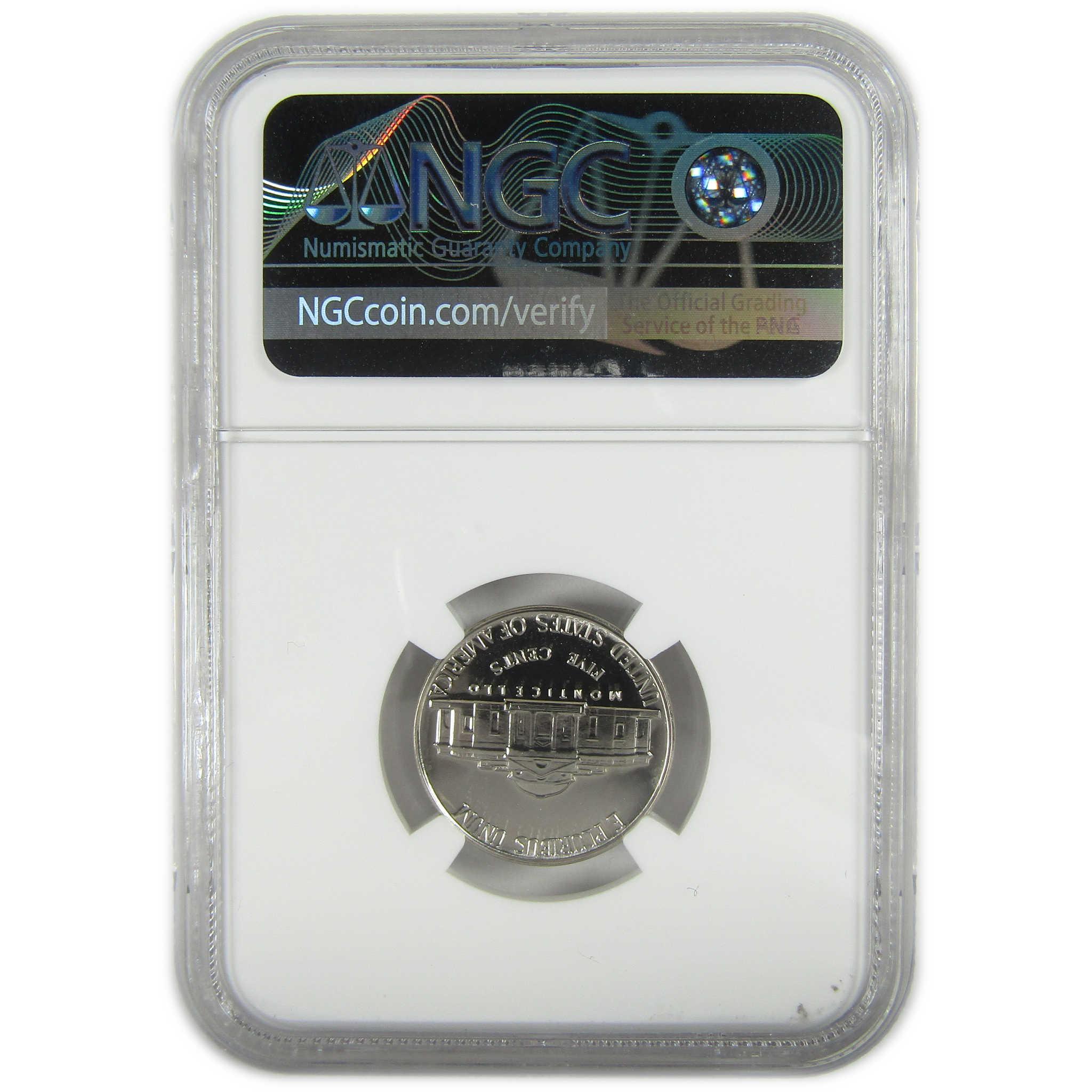 1956 Jefferson Nickel PF 68 NGC Proof 5c Coin Collectible SKU:I27382