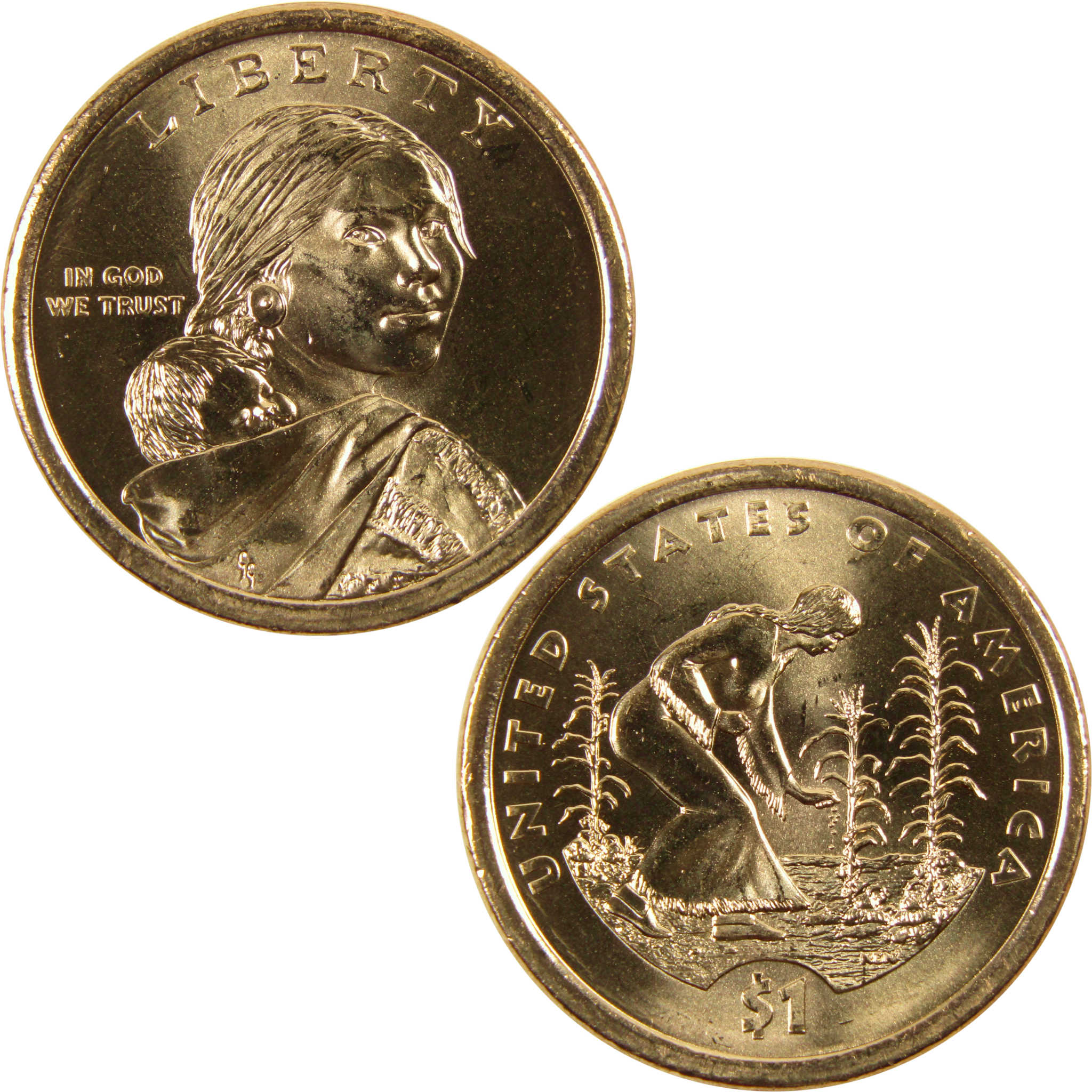 2009 P Three Sisters Native American Dollar BU Uncirculated $1 Coin