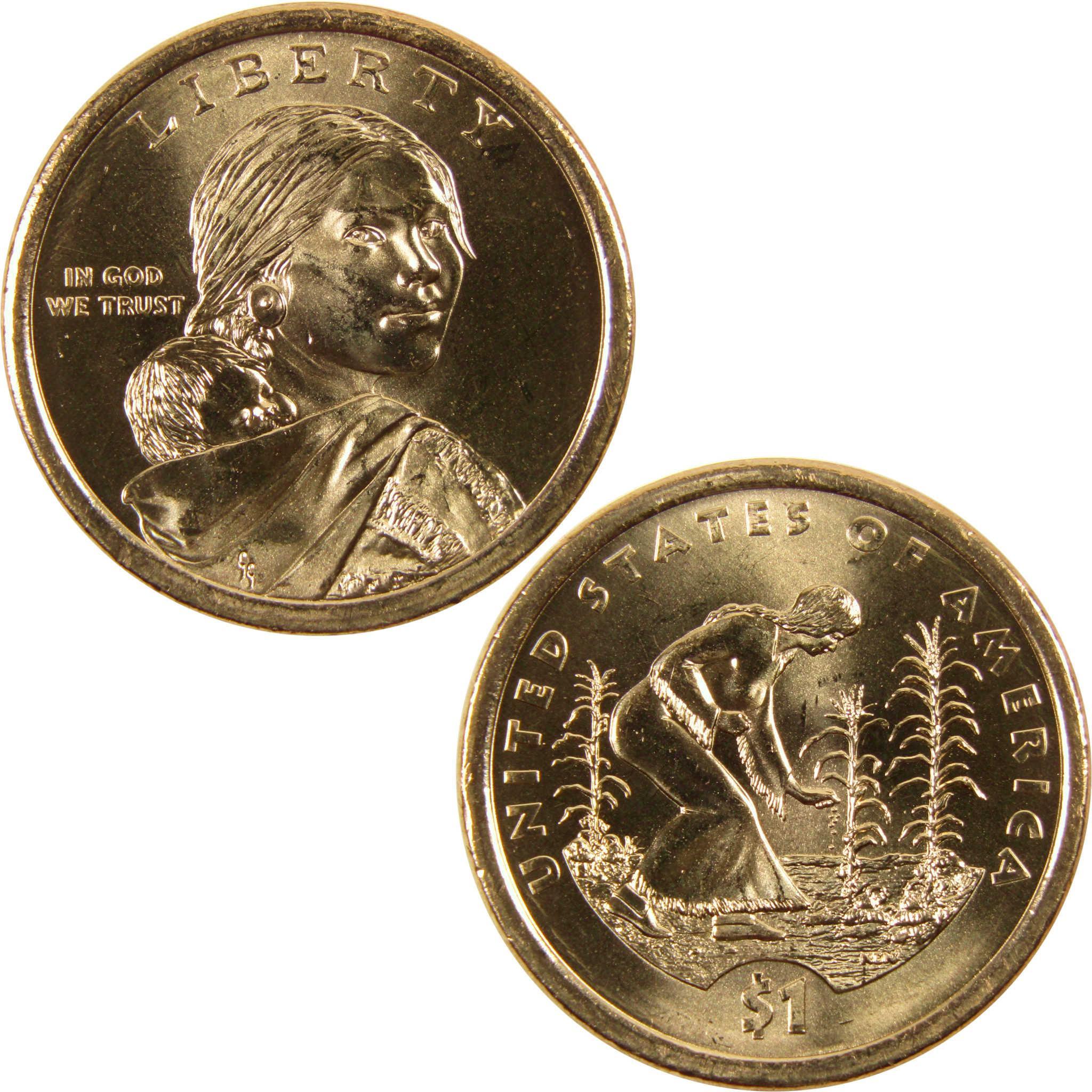 2009 P Three Sisters Native American Dollar BU Uncirculated $1 Coin