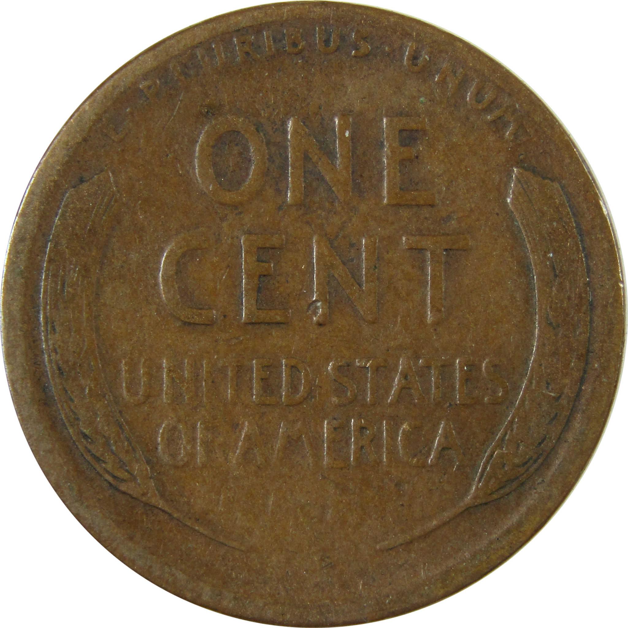 1910 S Lincoln Wheat Cent VG Very Good Penny 1c Coin SKU:I26347