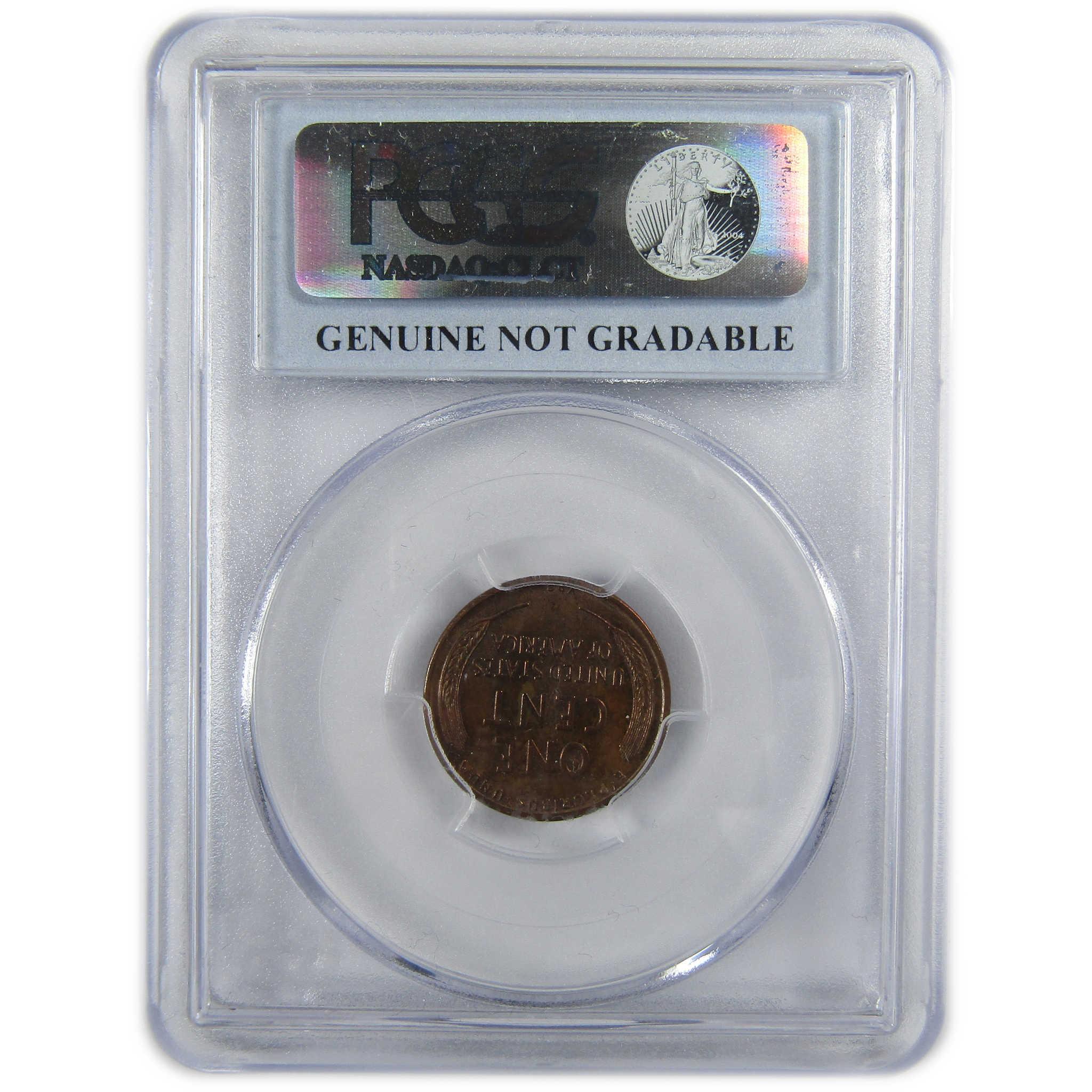 1909 VDB Lincoln Wheat Cent Genuine PCGS Penny 1c Coin SKU:CP358