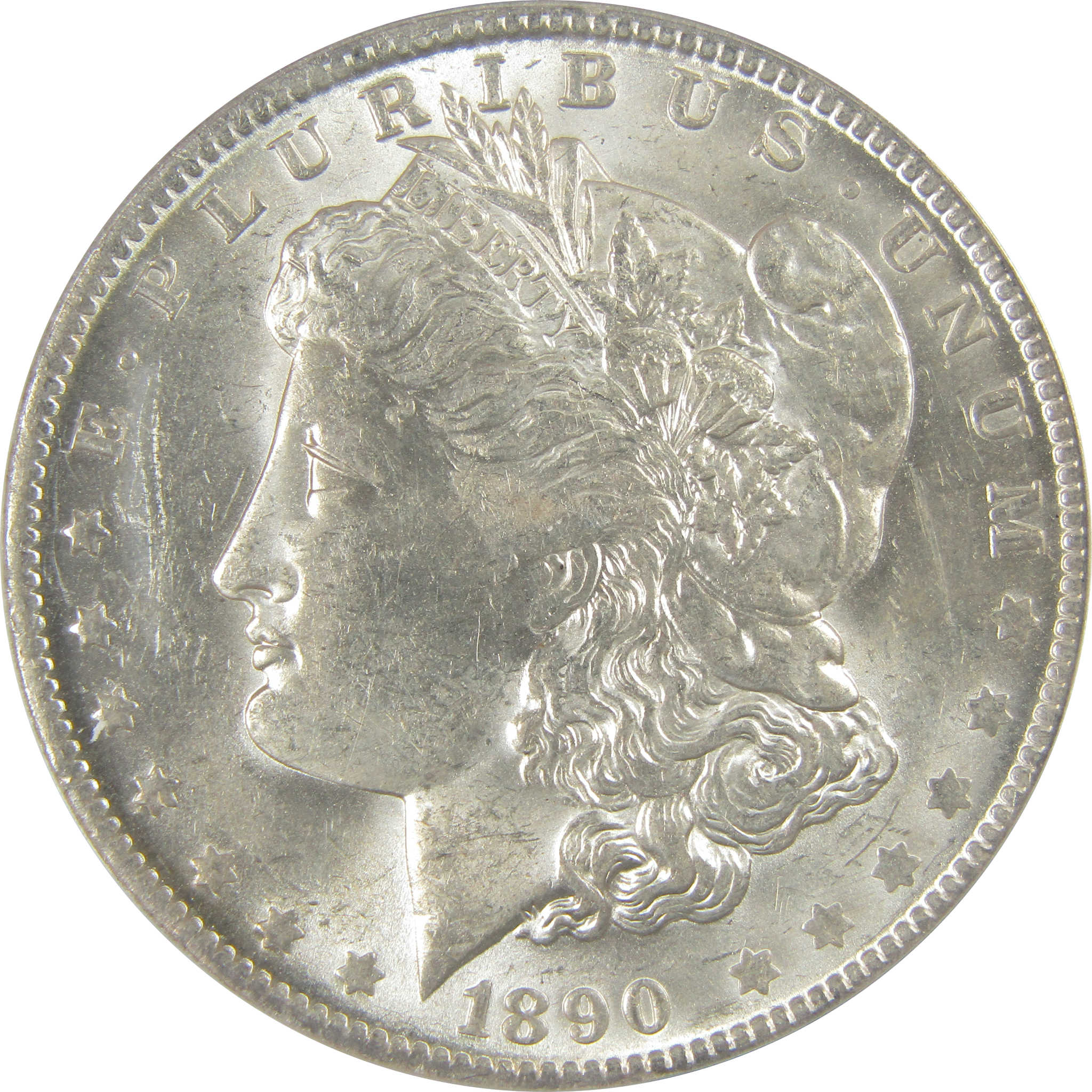 1890 O Morgan Dollar AU 58 ANACS Silver $1 Coin SKU:I20878 - Morgan coin - Morgan silver dollar - Morgan silver dollar for sale - Profile Coins & Collectibles