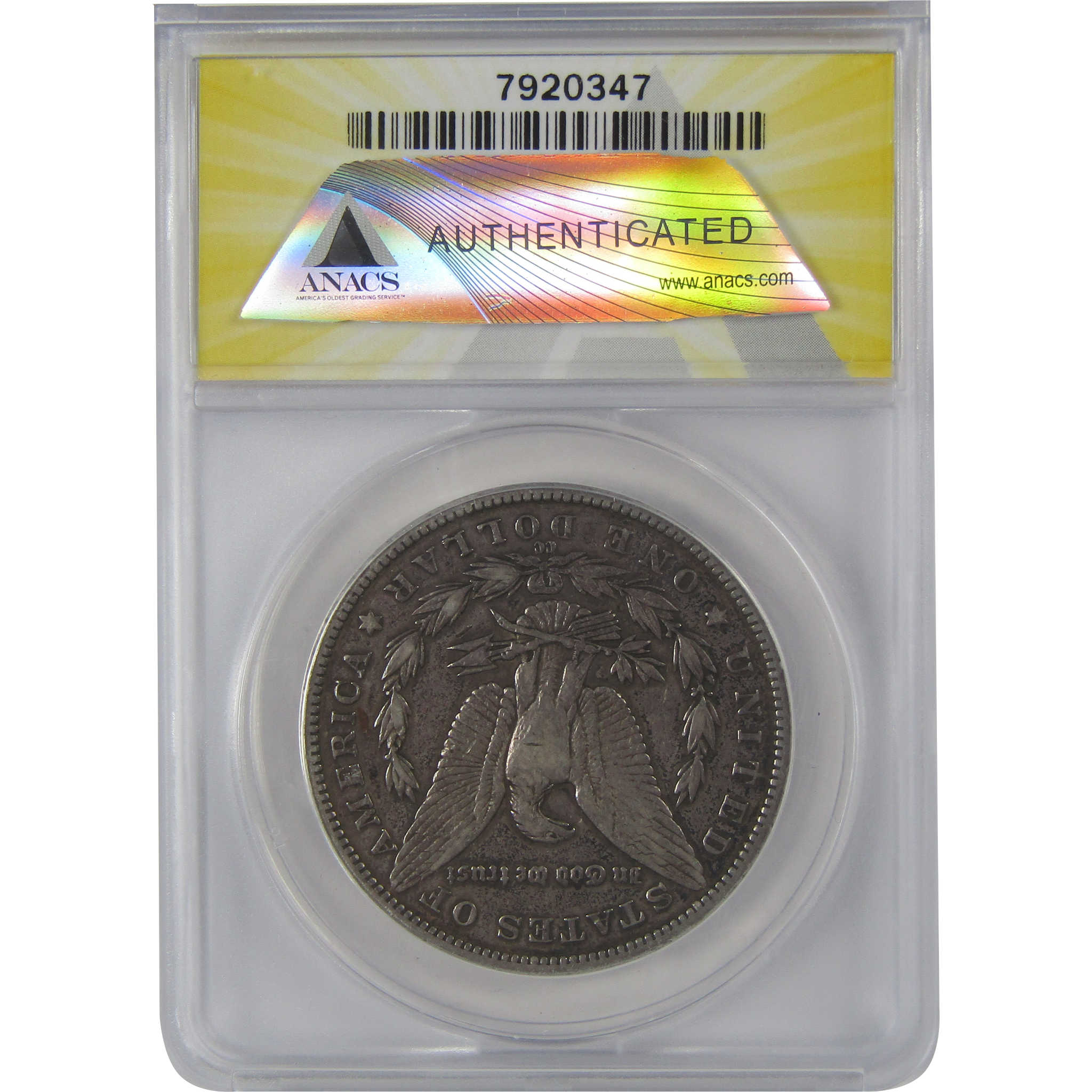 1885 CC Morgan Dollar VF 30 Details ANACS Silver $1 Coin SKU:CP118