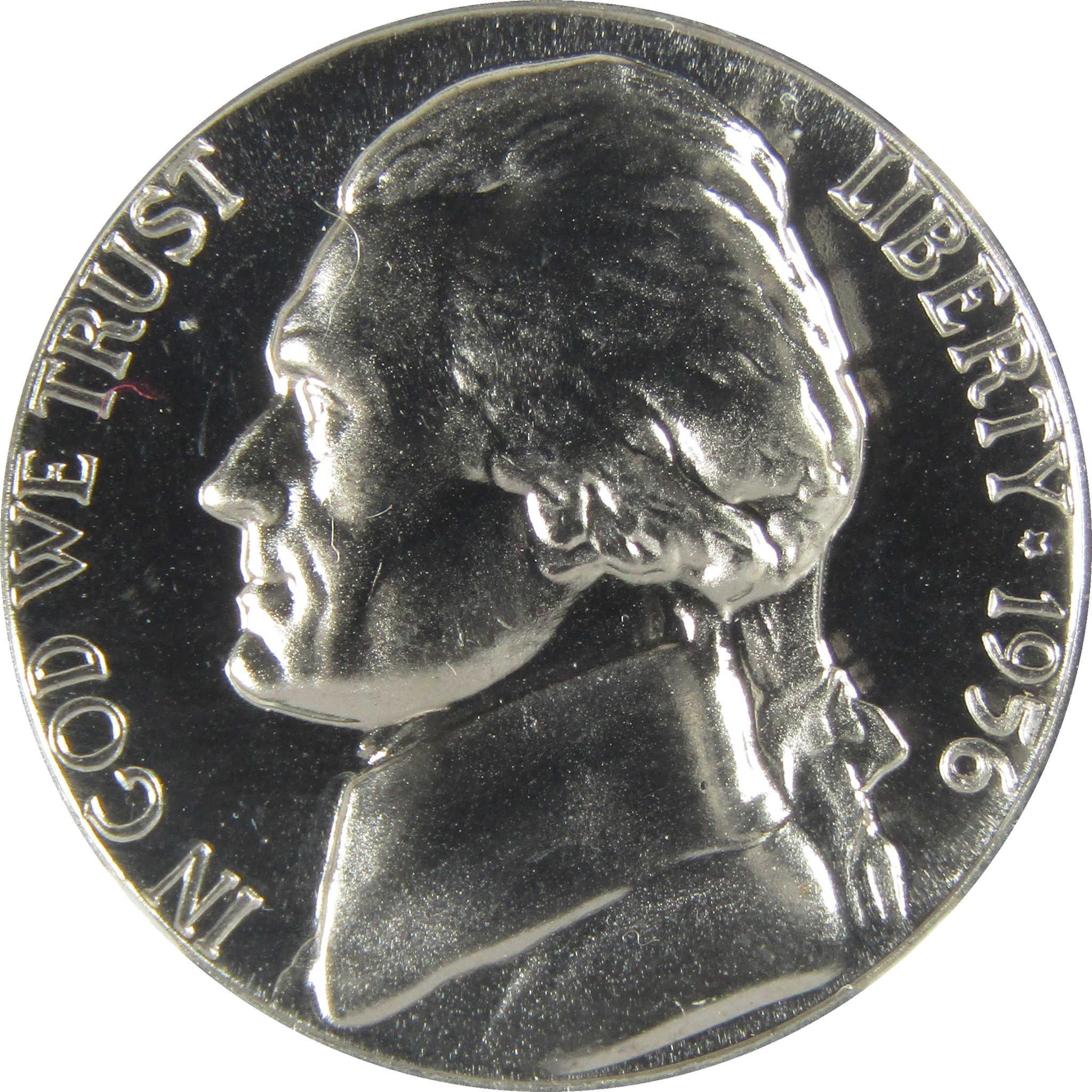 1956 Jefferson Nickel PF 68 NGC Proof 5c Coin Collectible SKU:I27383