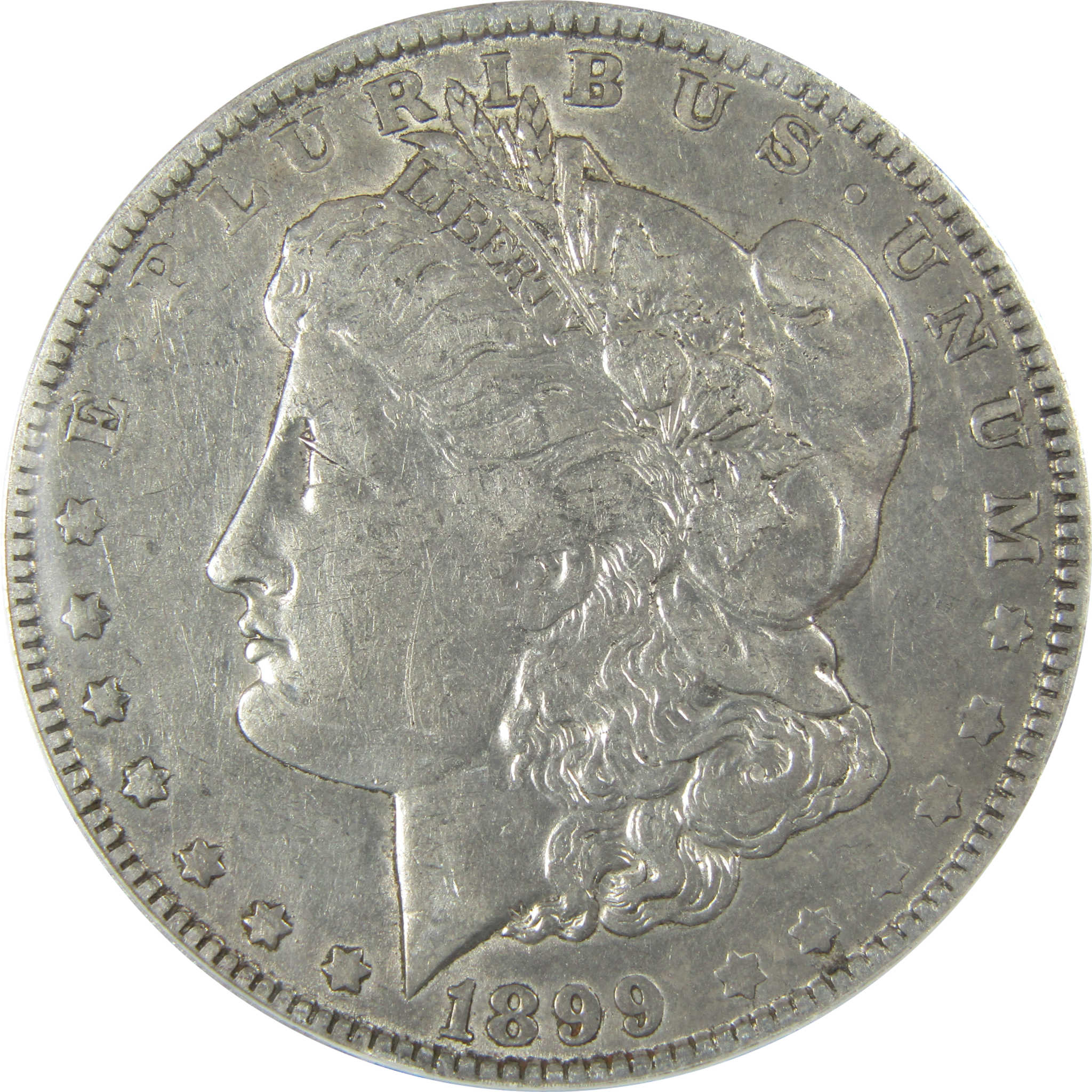 1899 O Micro O Top 100 Morgan Silver Dollar VF 35 ANACS SKU:CP857 - Morgan coin - Morgan silver dollar - Morgan silver dollar for sale - Profile Coins & Collectibles
