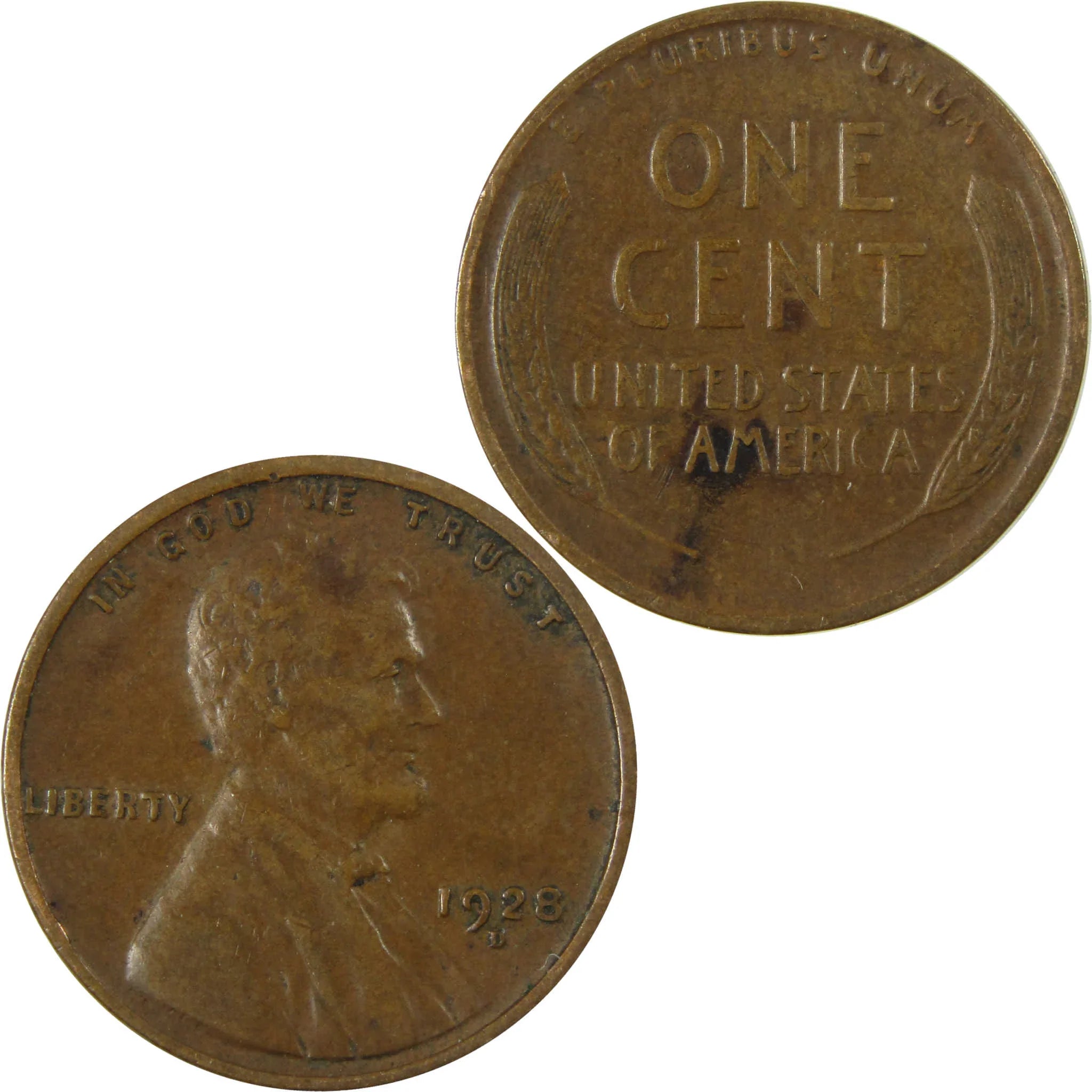 1928 D Lincoln Wheat Cent VF Very Fine Penny 1c Coin SKU:I27583