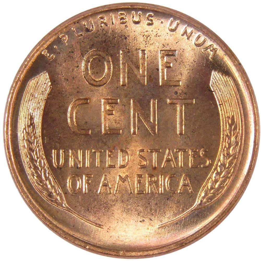 1951 Lincoln Wheat Cent Uncirculated Penny 1c Coin