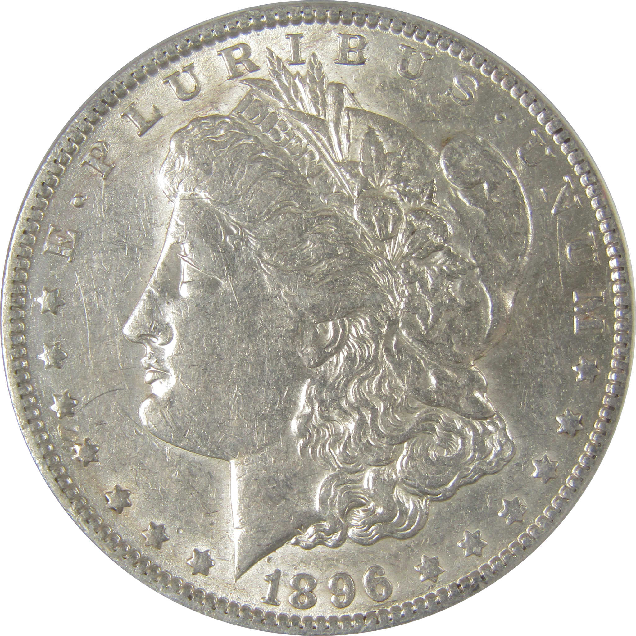 1896 O Morgan Dollar AU 50 Details ANACS Silver $1 Coin SKU:I18956 - Morgan coin - Morgan silver dollar - Morgan silver dollar for sale - Profile Coins & Collectibles