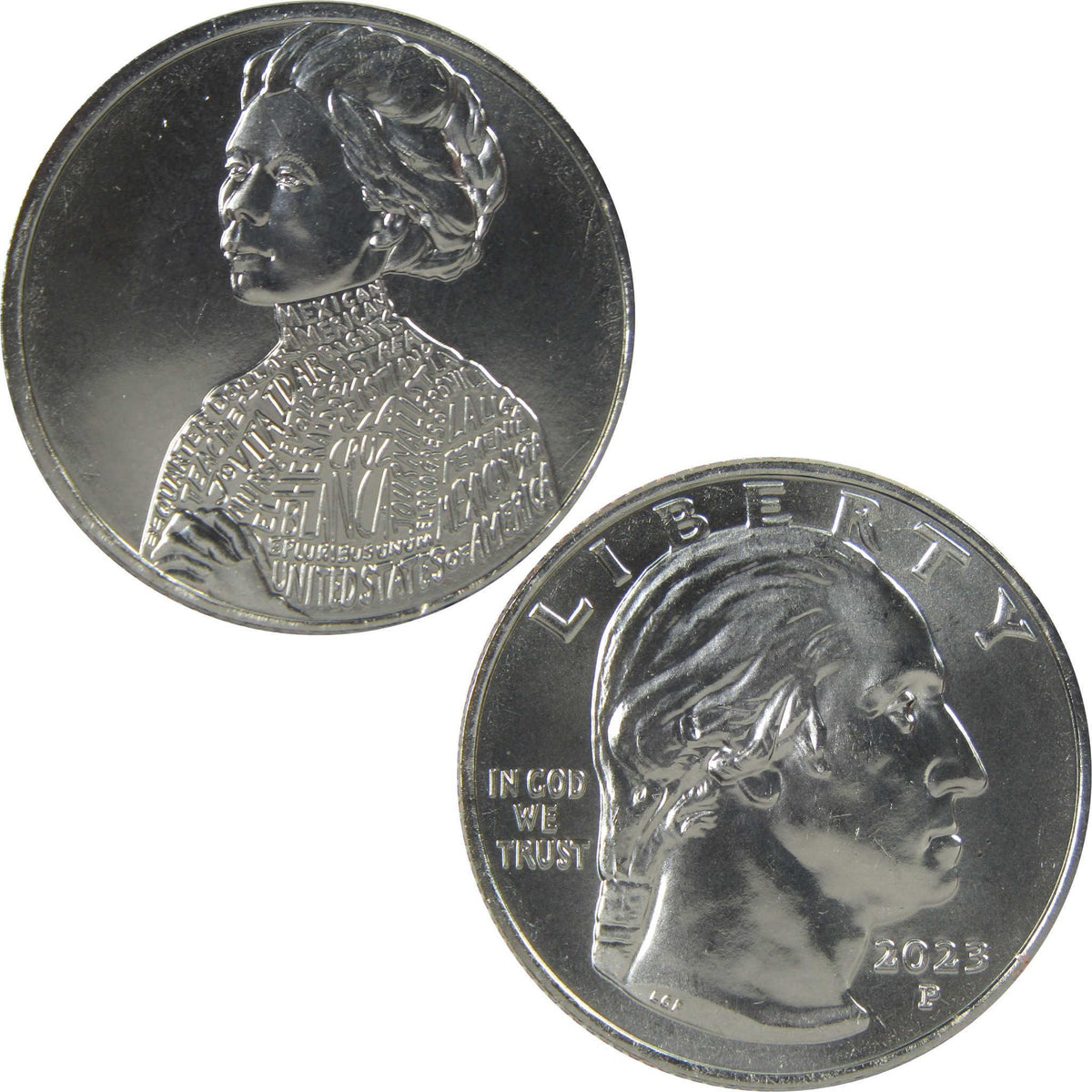 2023 P Jovita Idar American Women Quarter Clad Uncirculated 25c Coin