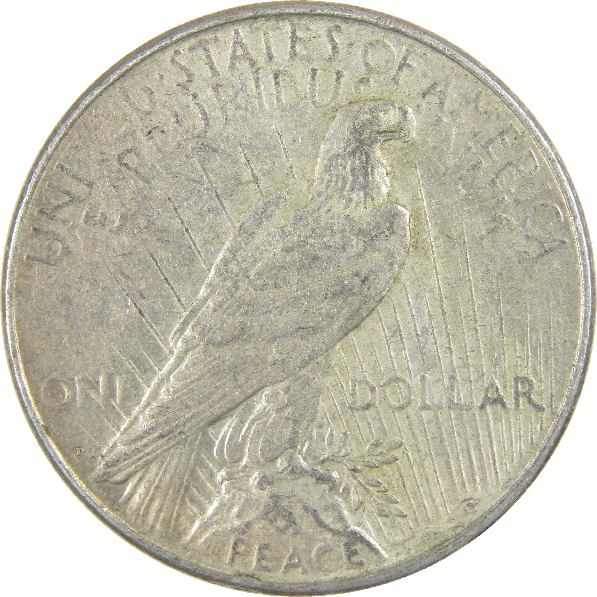 1923 D Peace Dollar XF EF Extremely Fine Silver $1 Coin