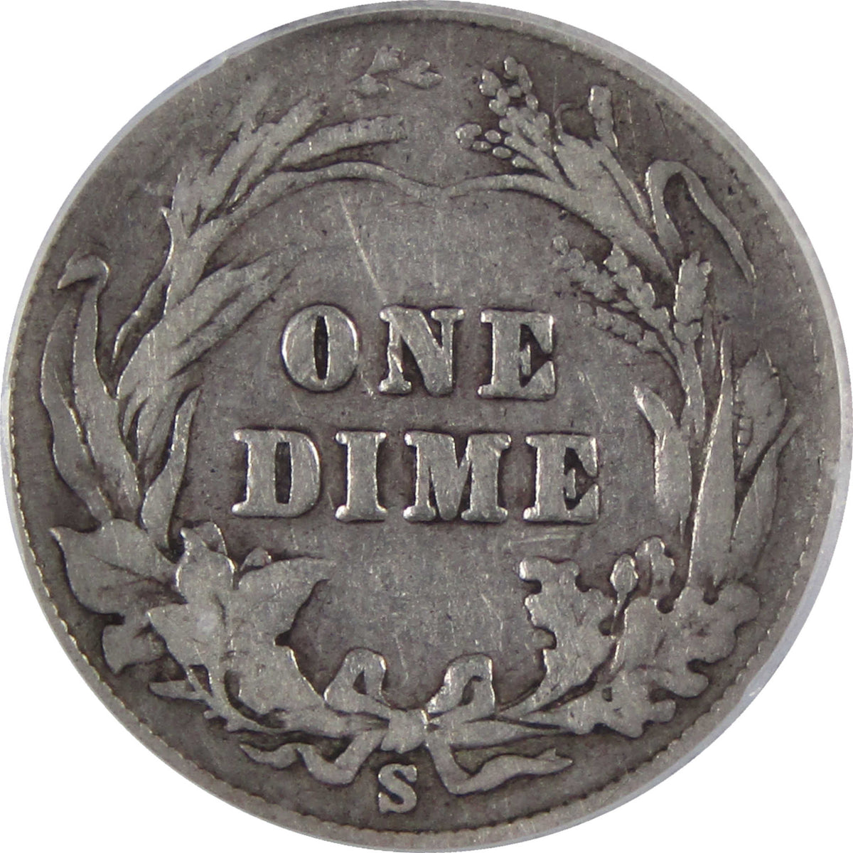 1901 S Barber Silver Dime VG 8 ICG 10c Coin Collectible SKU:I29080