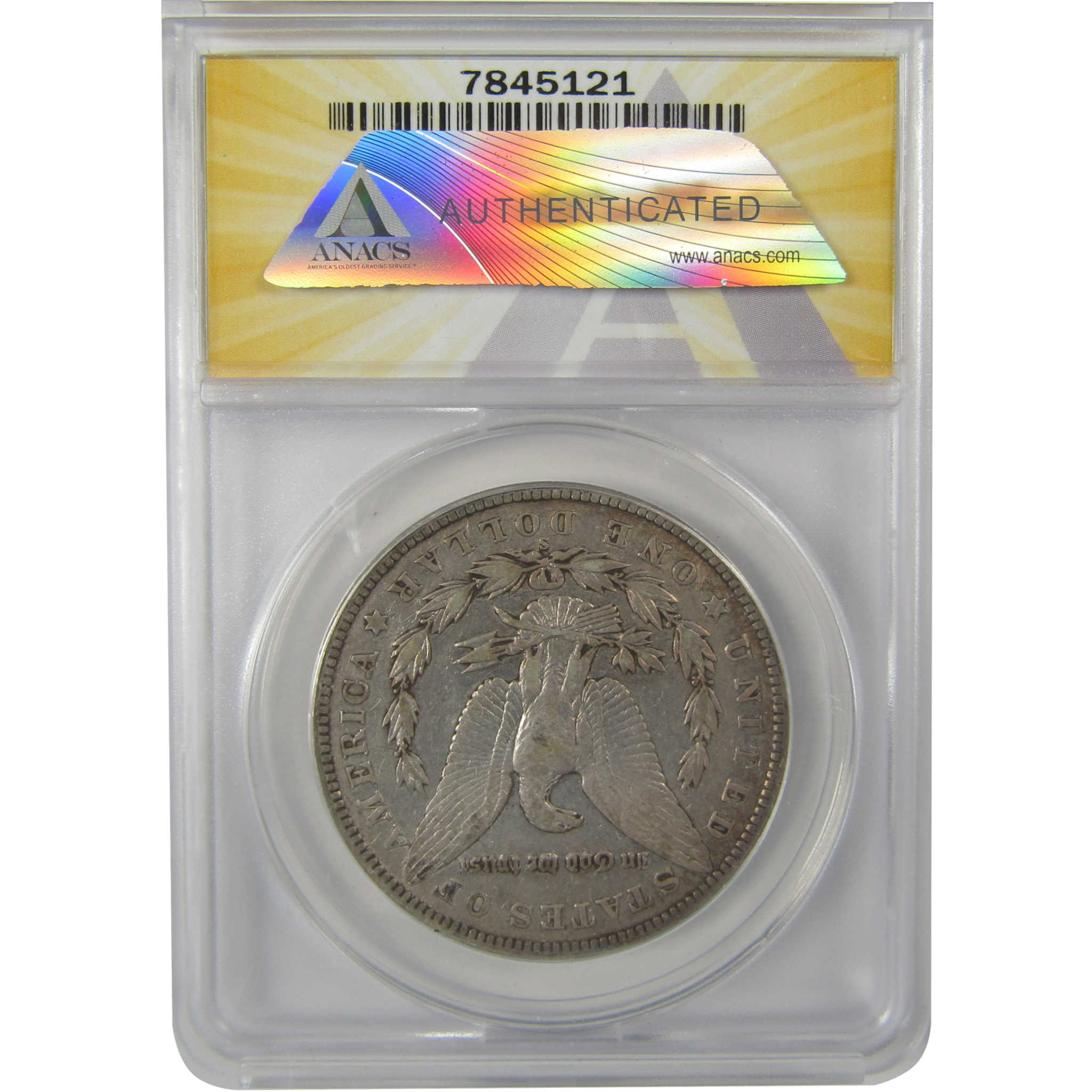 1904 S Morgan Dollar EF 40 Details ANACS Silver $1 Coin SKU:I21183 - Morgan coin - Morgan silver dollar - Morgan silver dollar for sale - Profile Coins & Collectibles