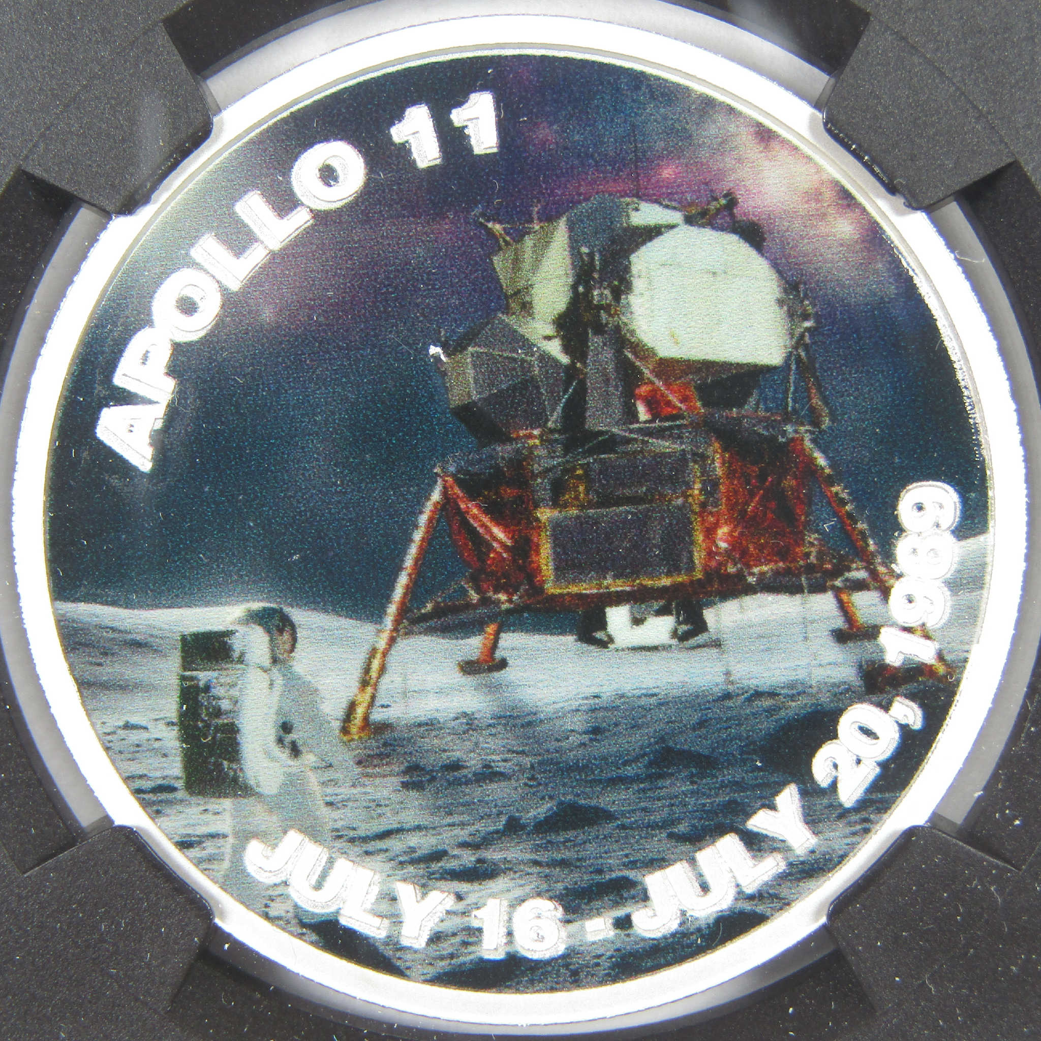Apollo 11 Landing NGCX Rev Proof 10 with Armstrong's Jacket SKU:OPC216