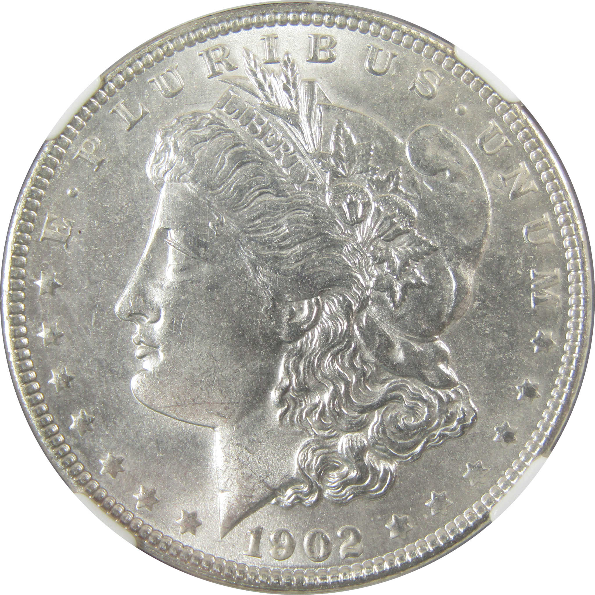 1902 Morgan Silver Dollar MS 63 NGC Uncirculated SKU:CP1052