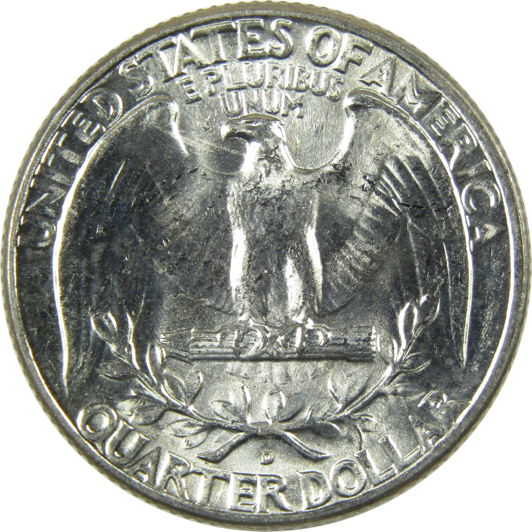 1949 D Washington Silver Quarter Uncirculated Mint State 25c Coin