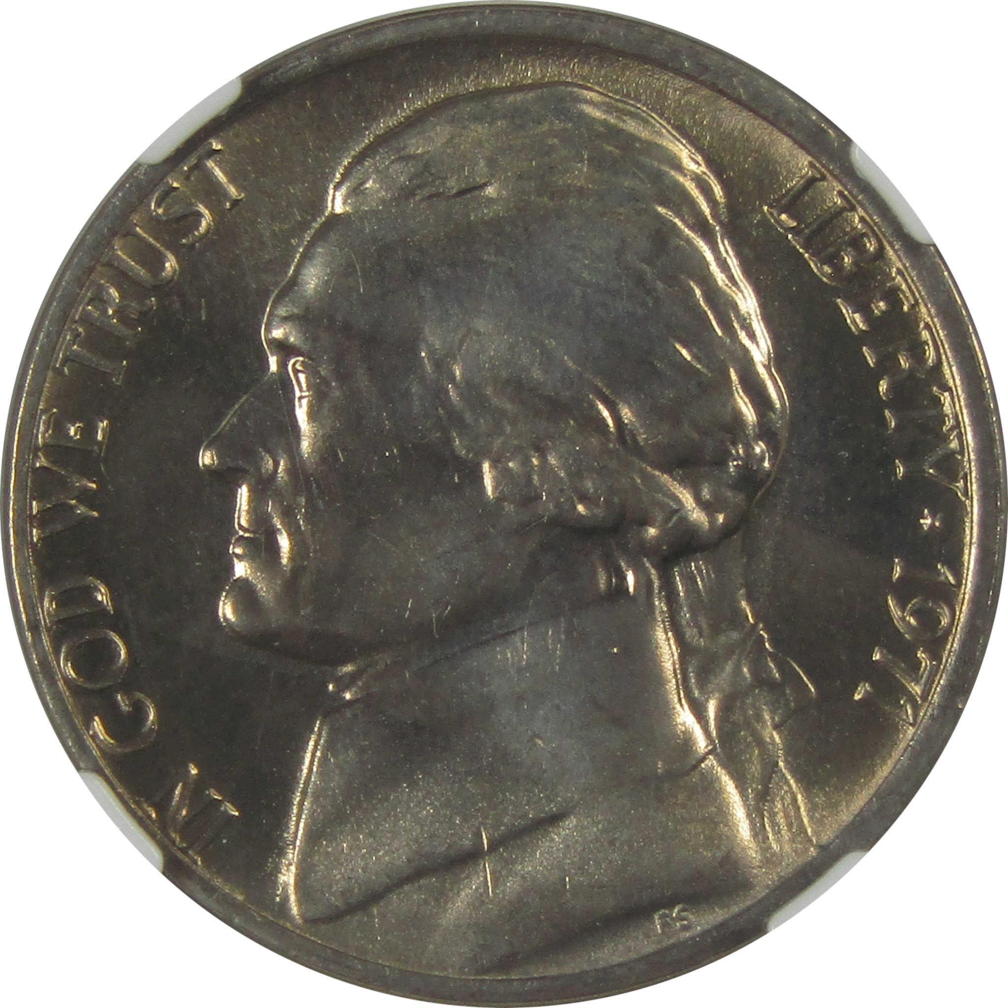 1971 Jefferson Nickel MS 66 NGC Original Bag Fragment SKU:I23485