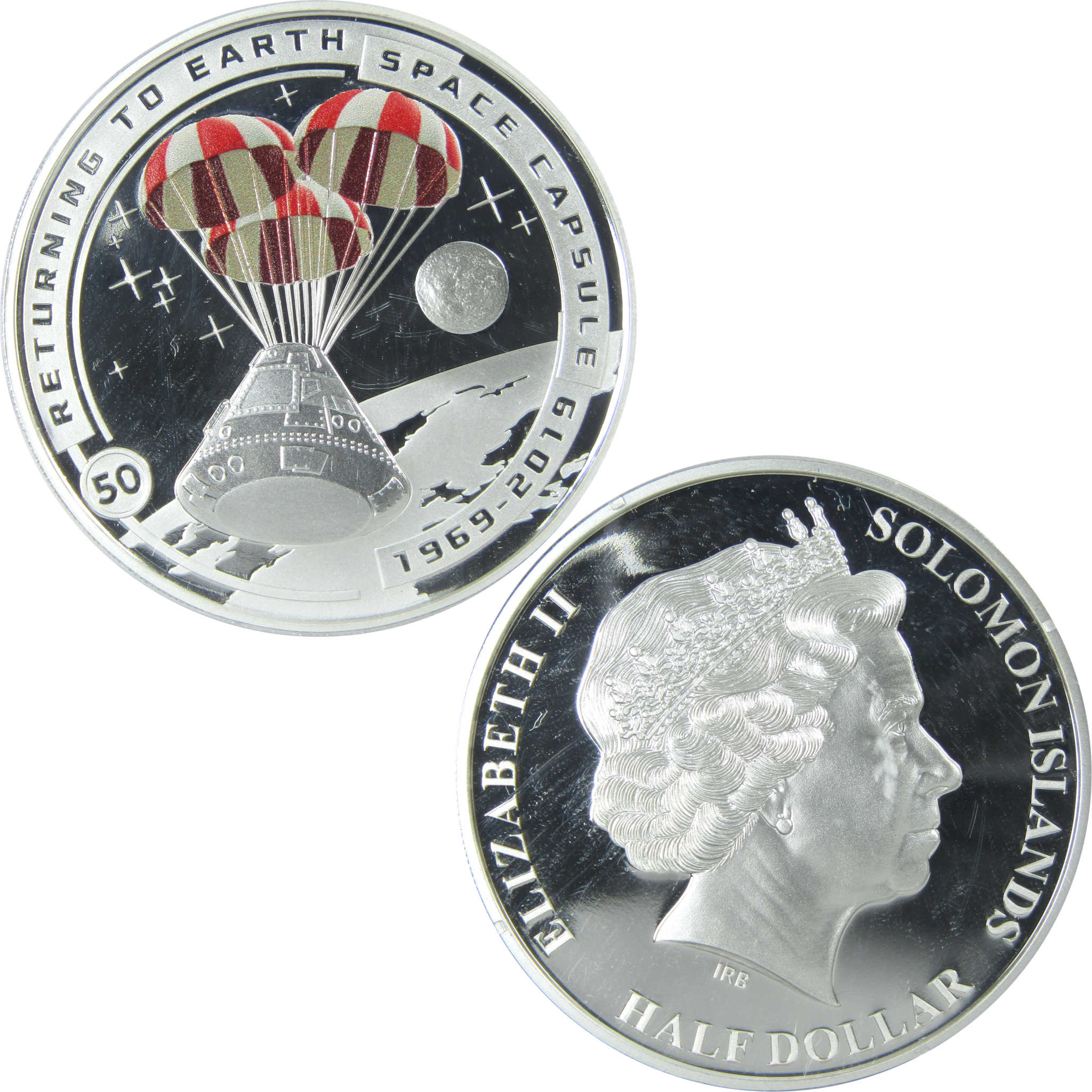 50th Anniversary of Moon Landing Returning to Earth Proof 2019