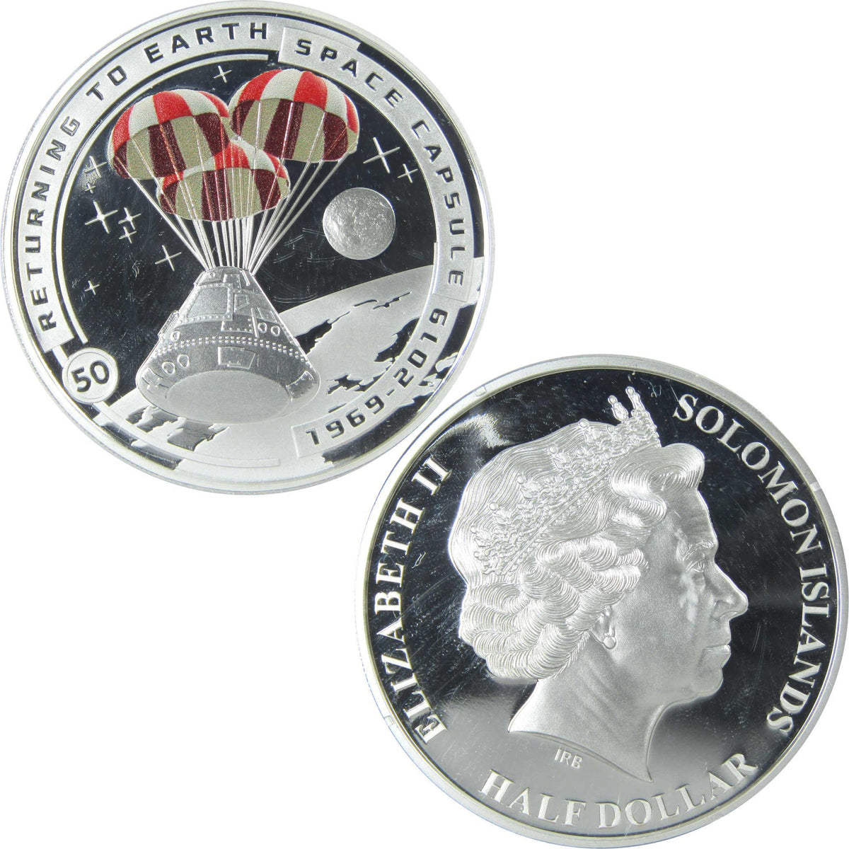 50th Anniversary of Moon Landing Returning to Earth Proof 2019